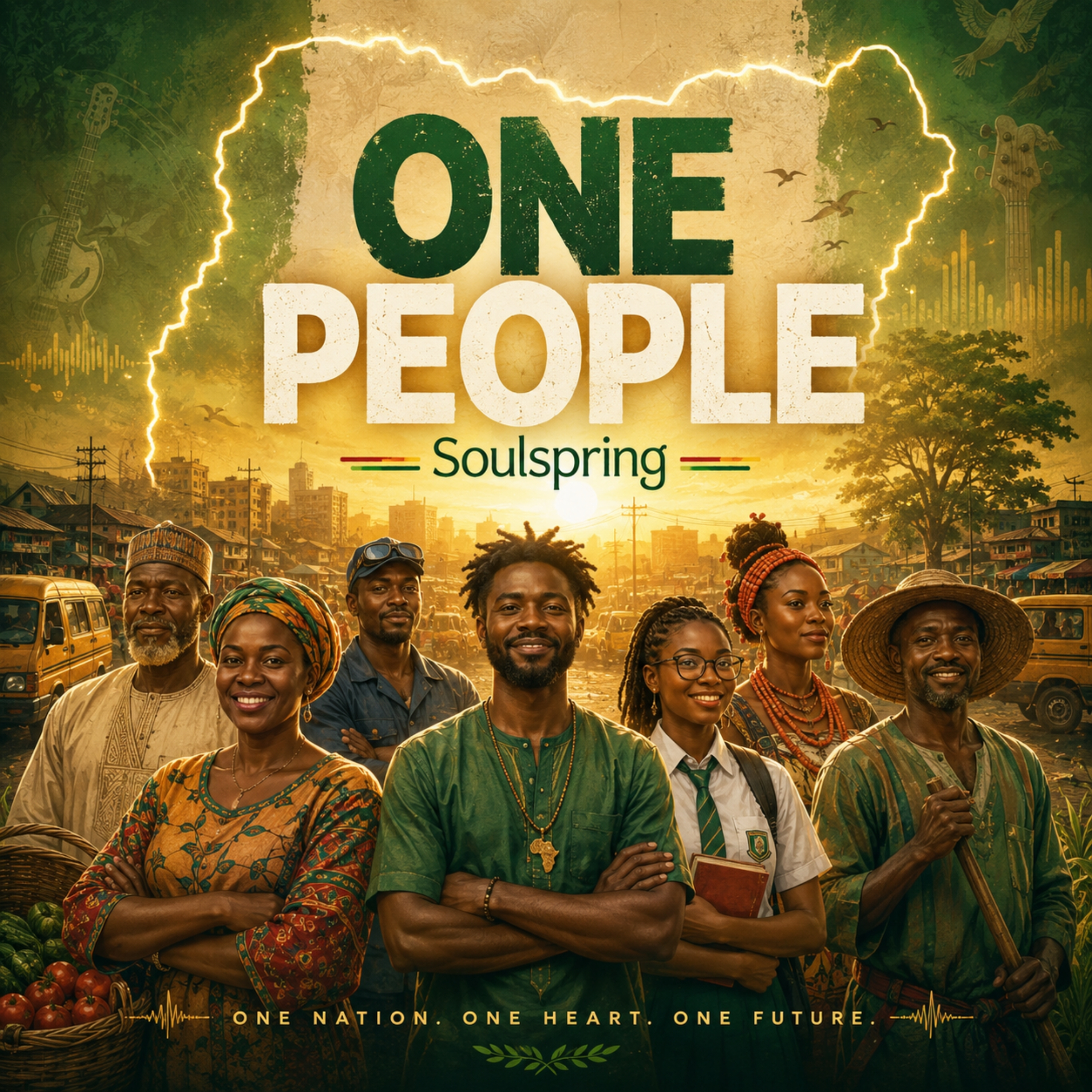 ONE PEOPLE by Soulspring cover art