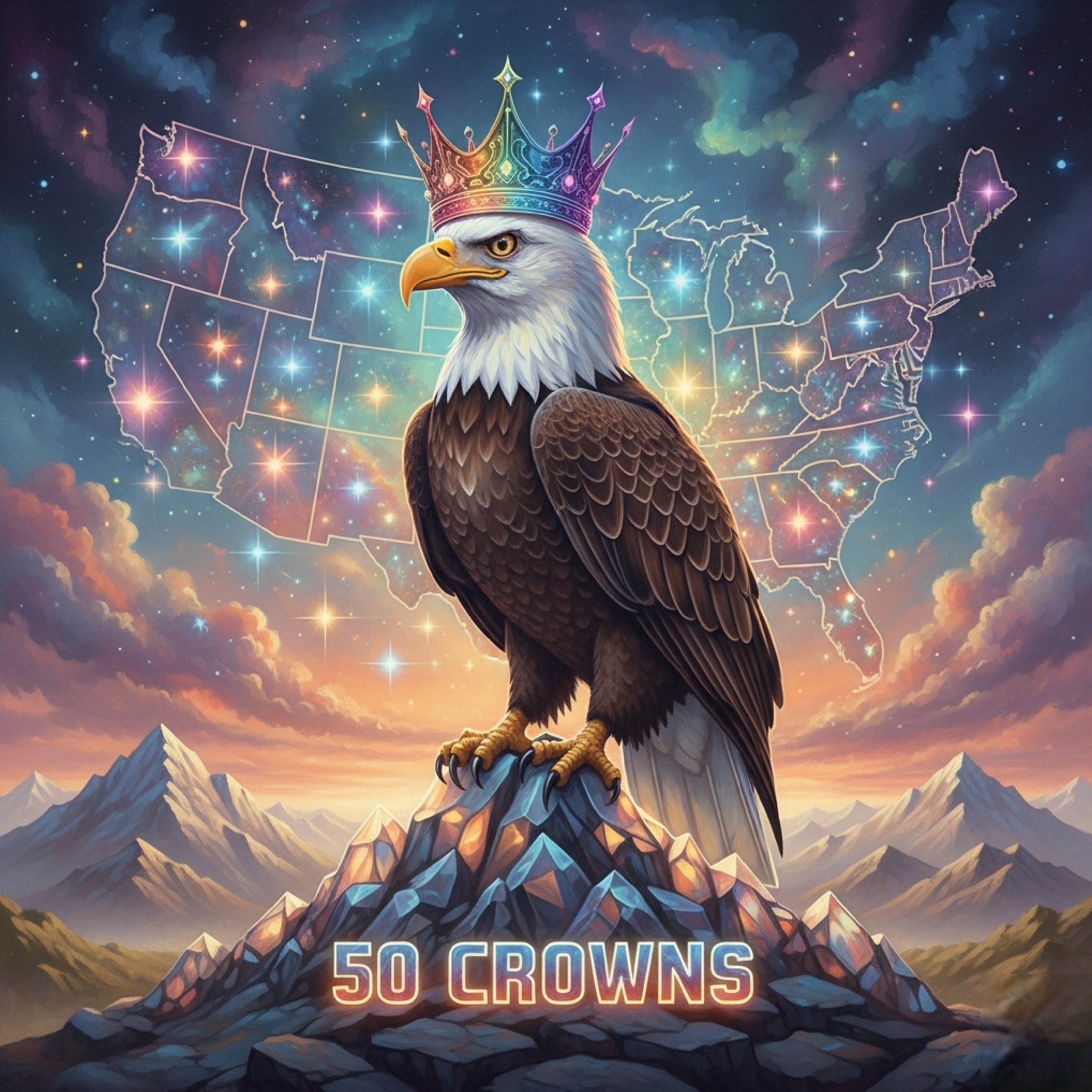 50 CROWNS artwork