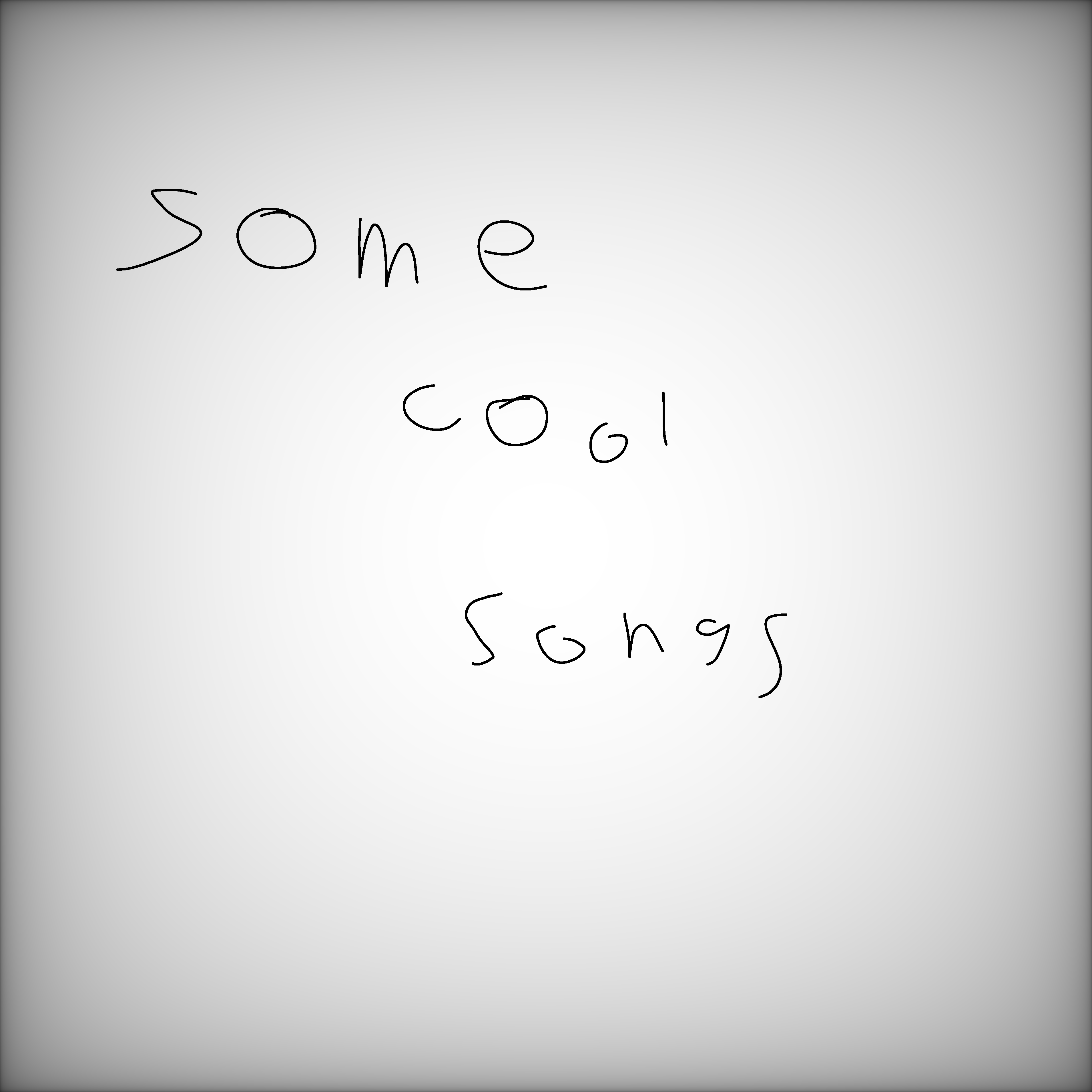Some Cool Songs artwork