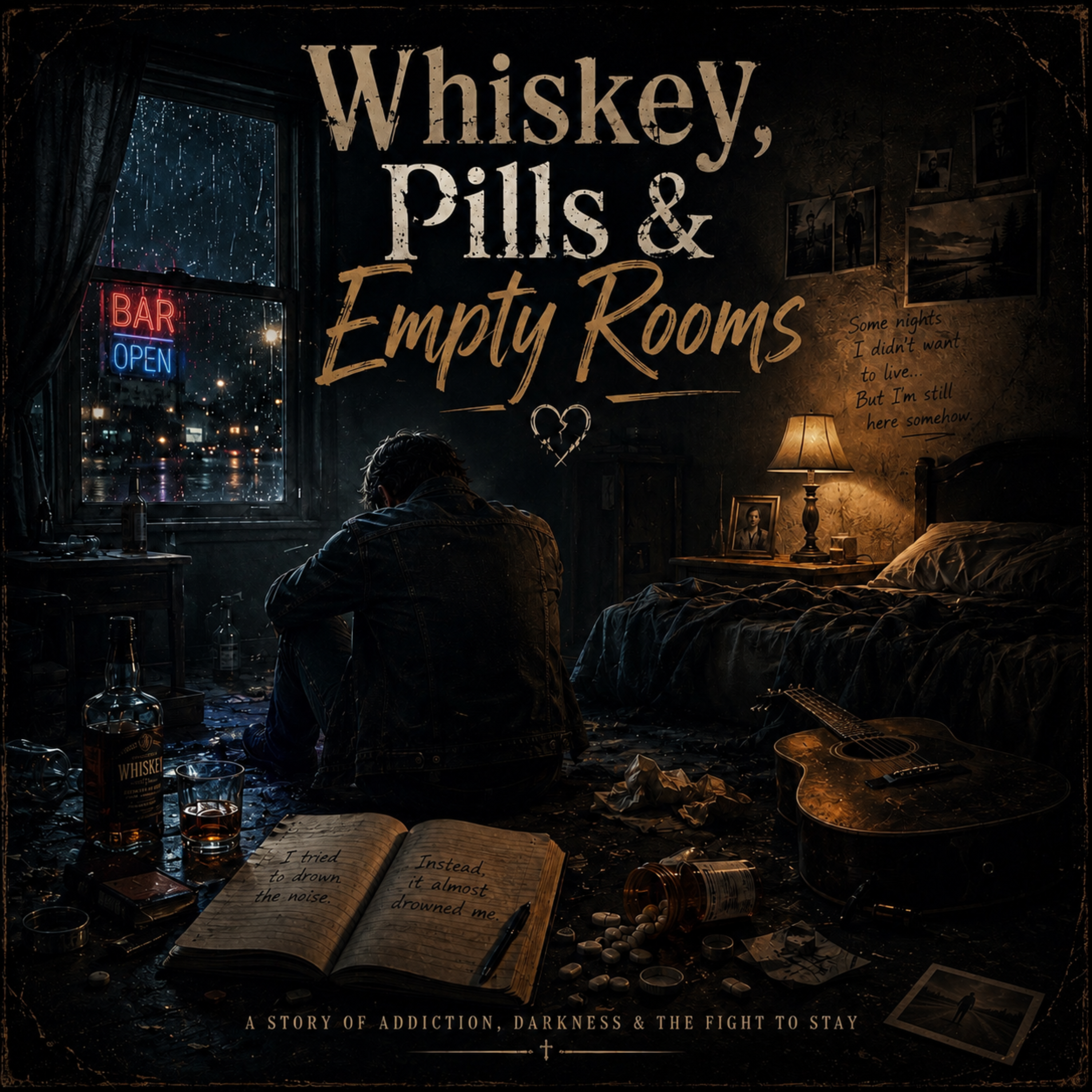 Whiskey, Pills & Empty Rooms by Gospel & Blues Meets Country cover art