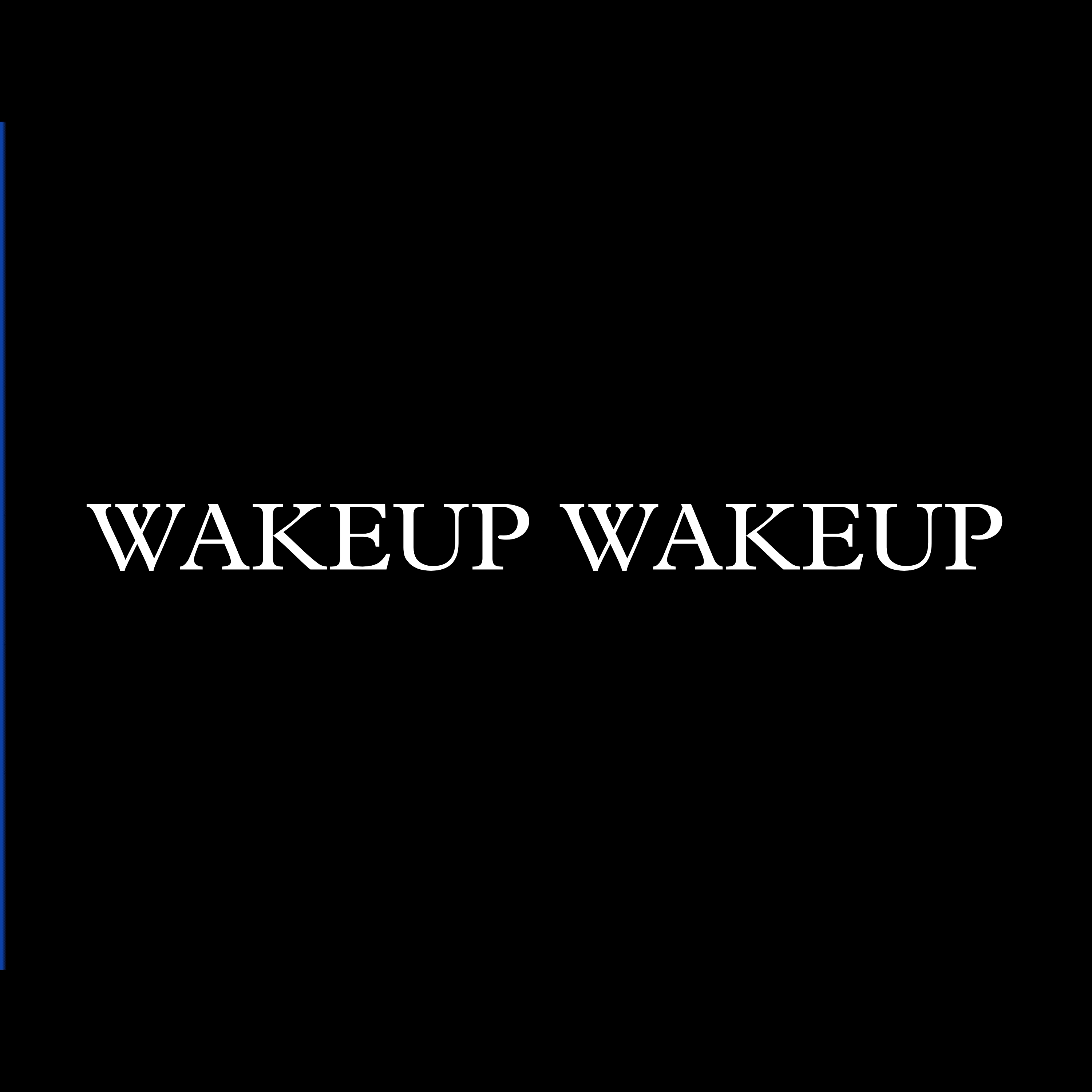 wakeup wakeup artwork