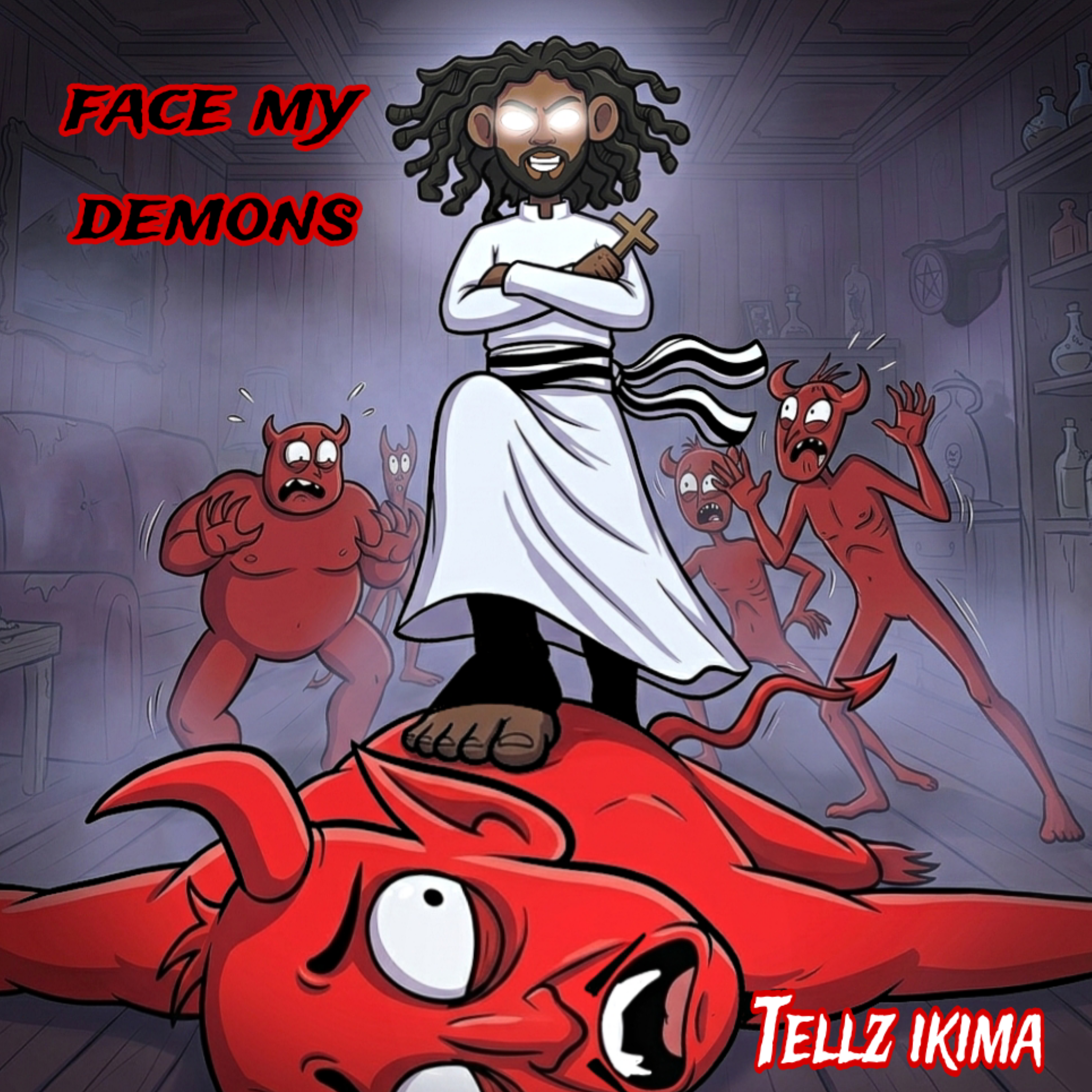Face My Demons by Tellz Ikima cover art