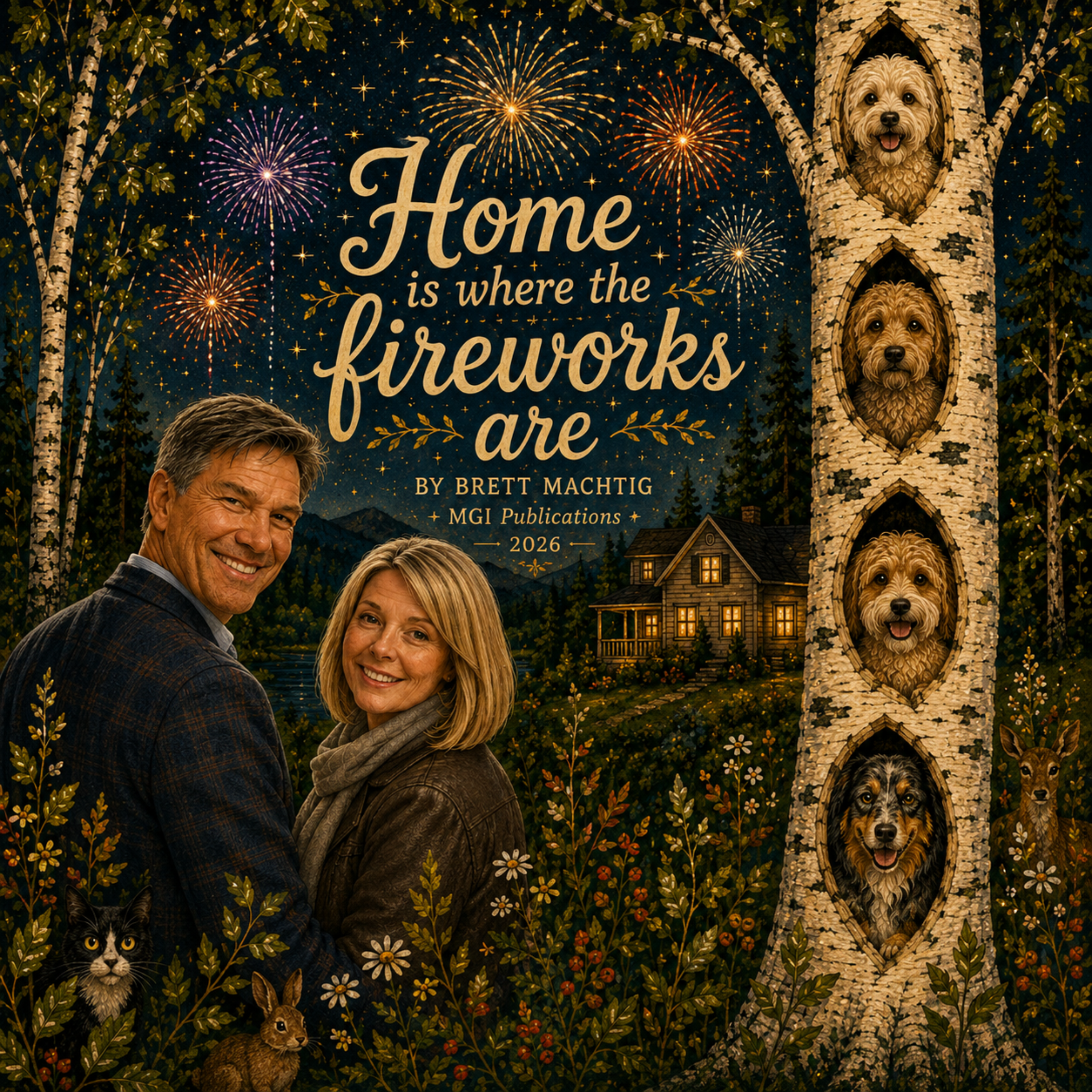 Home Is Where The Fireworks Are by Brett Machtig cover art