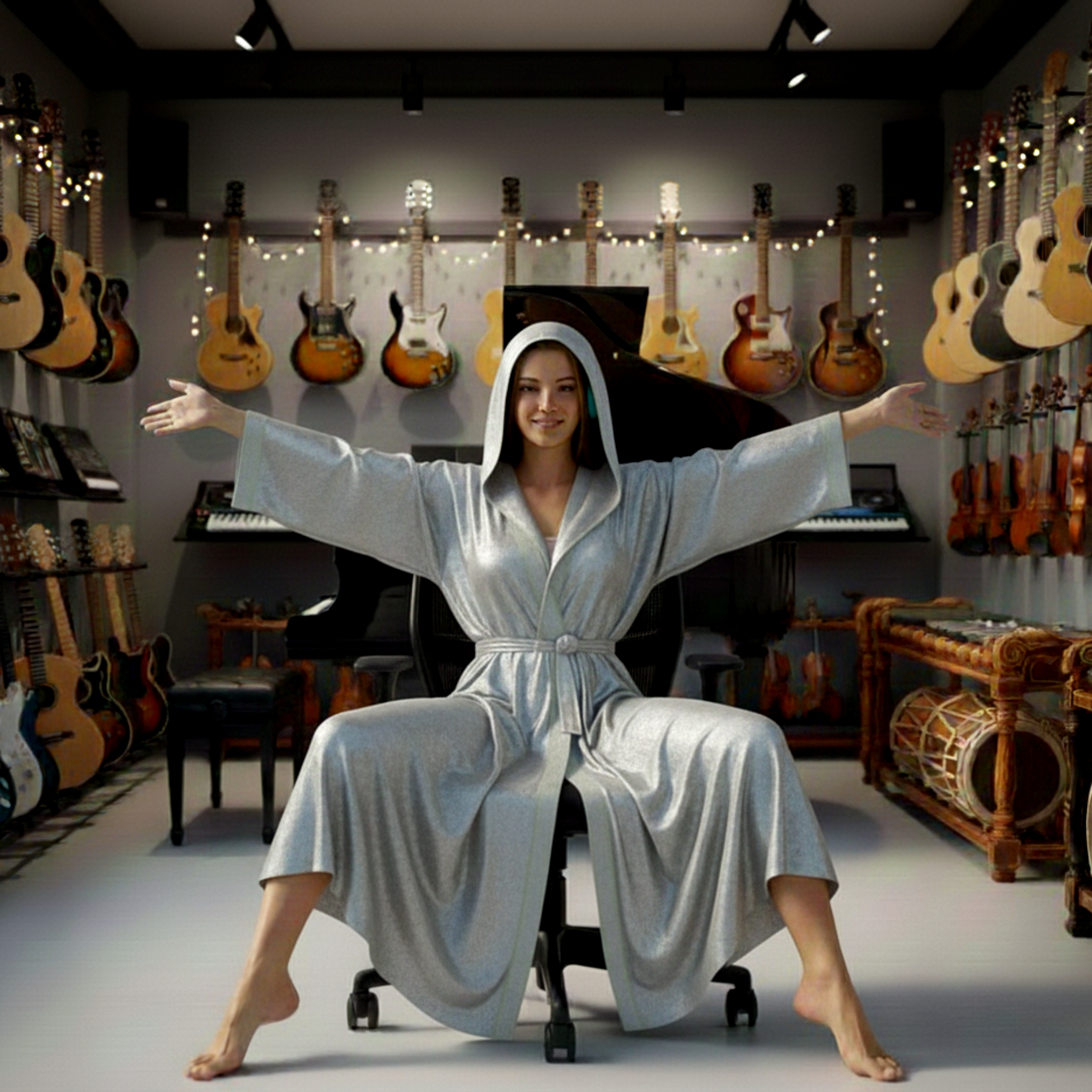 Music colors the world artwork