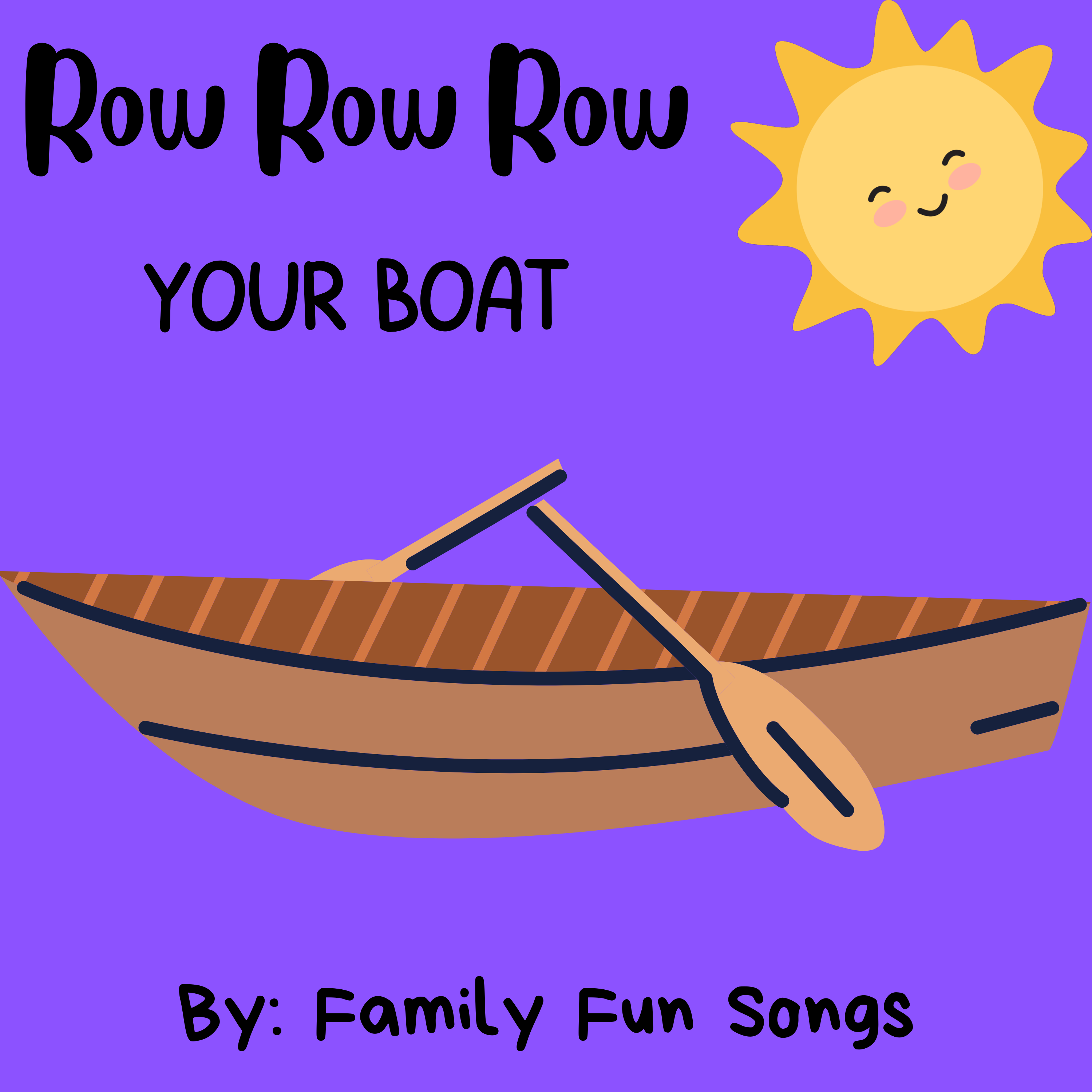 Row Row Row Your Boat artwork