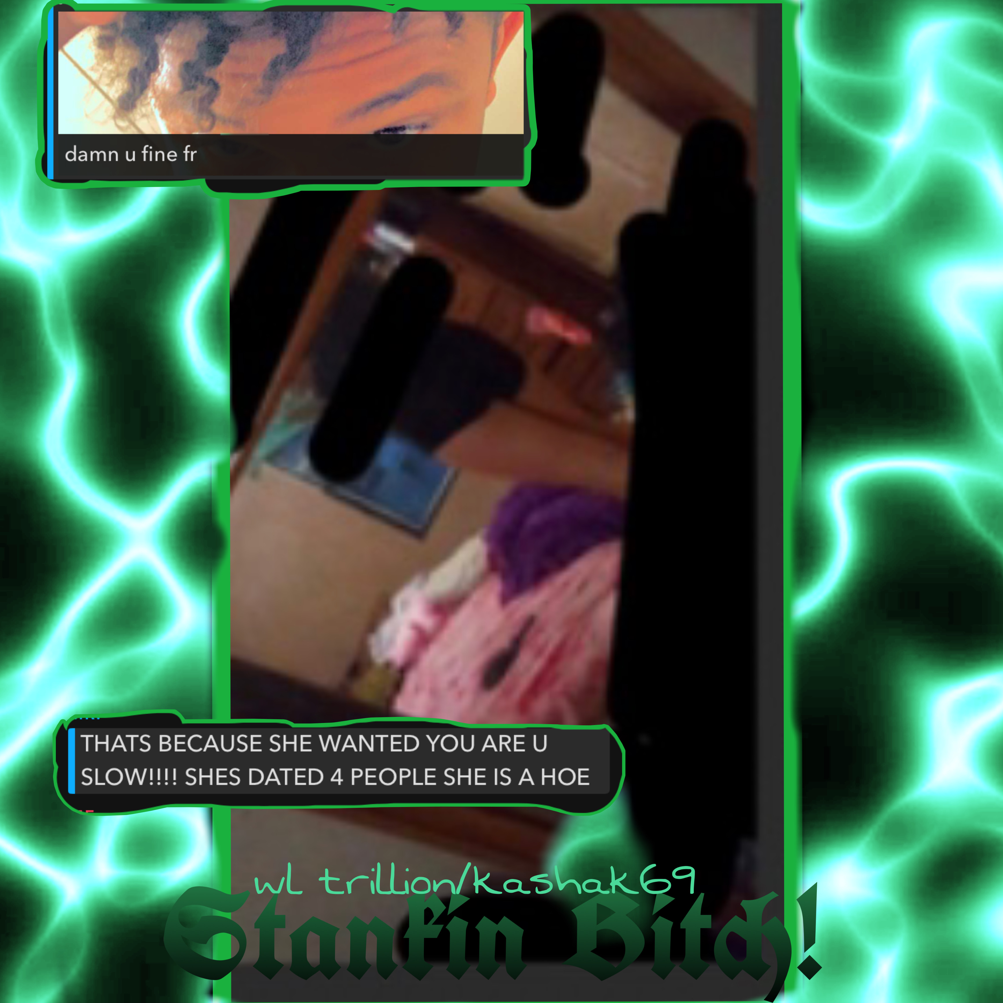 Stankin Bitch! artwork