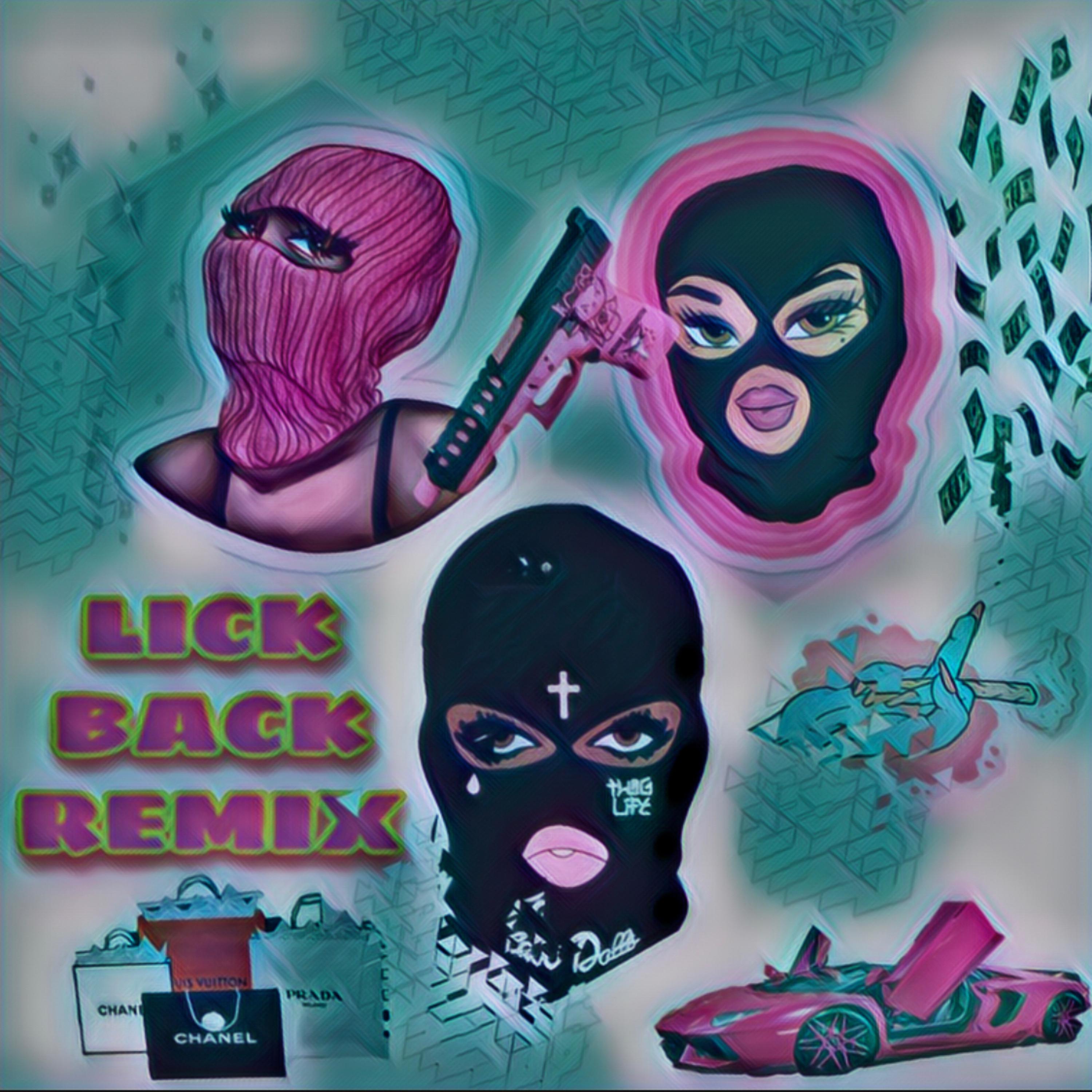 LICK BACK REMIX artwork