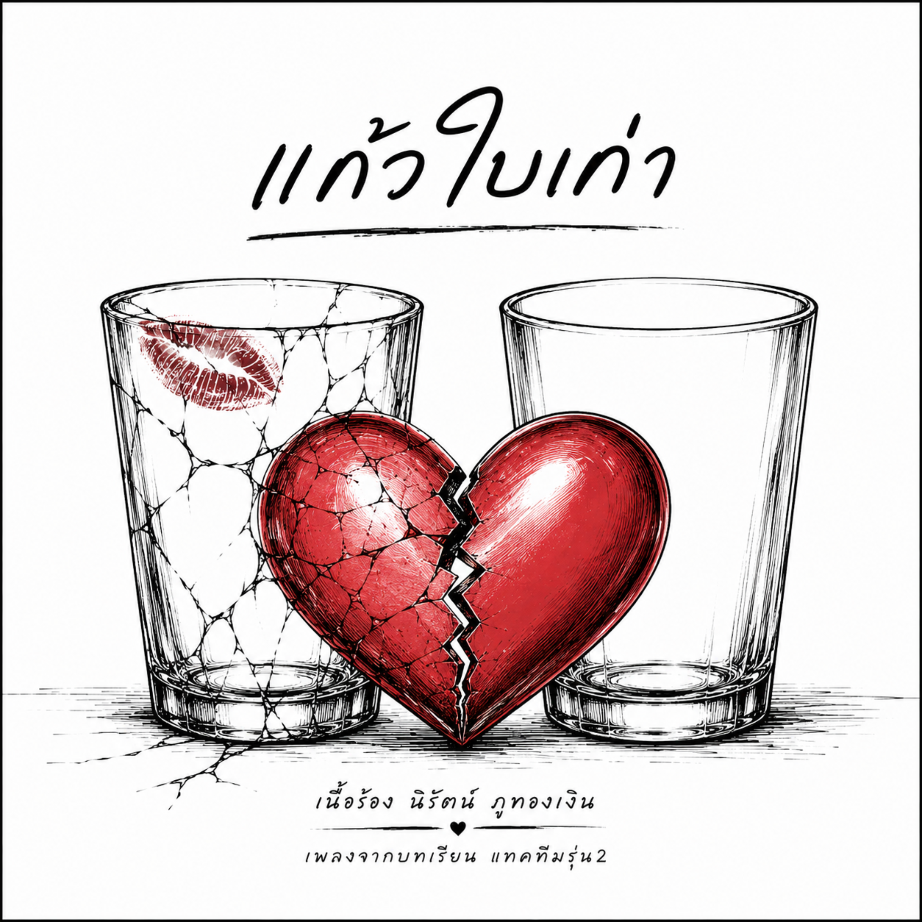 แก้วใบเก่า by Nirat Poothongngern cover art