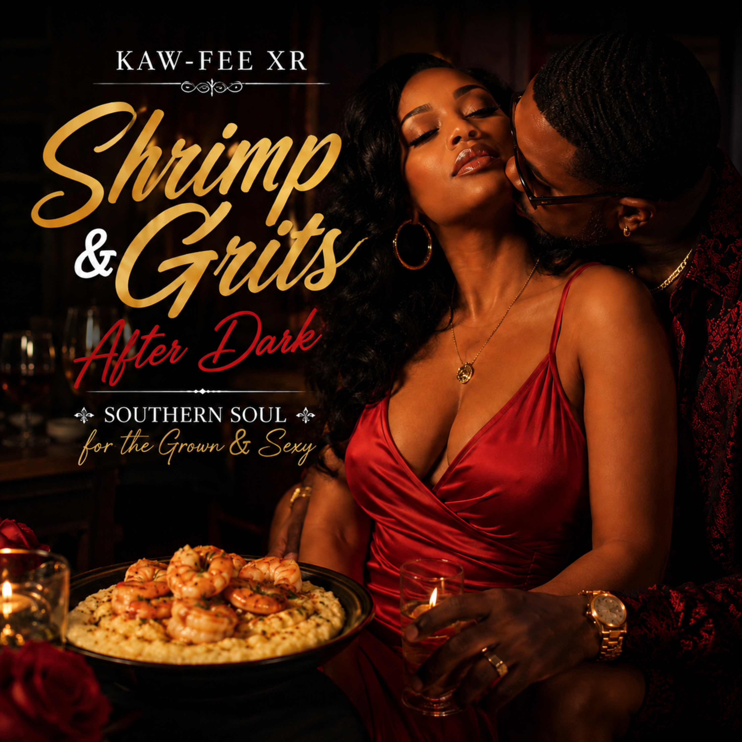 SHRIMP & GRITS by KAW-FEE XR cover art
