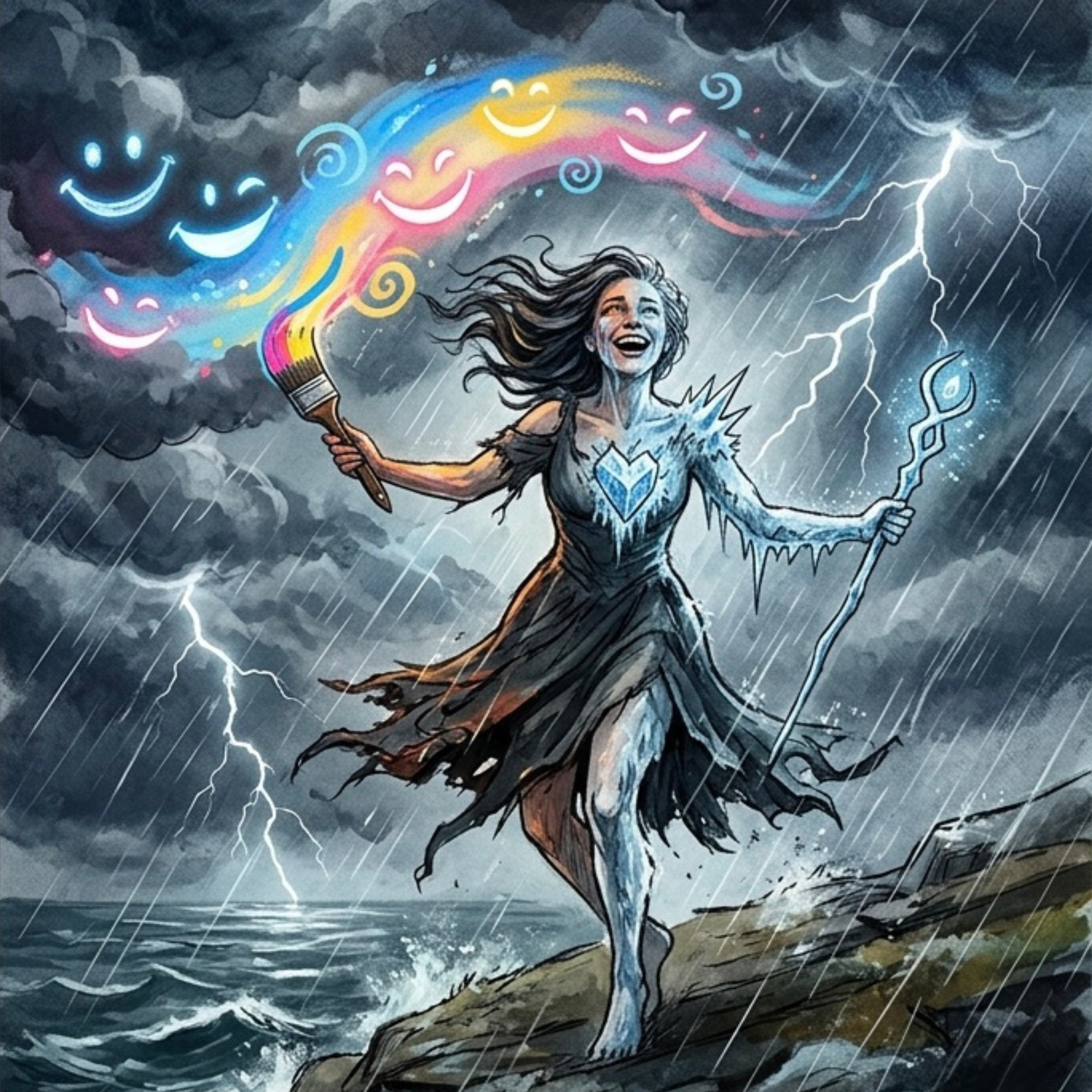 She’s On Fire artwork