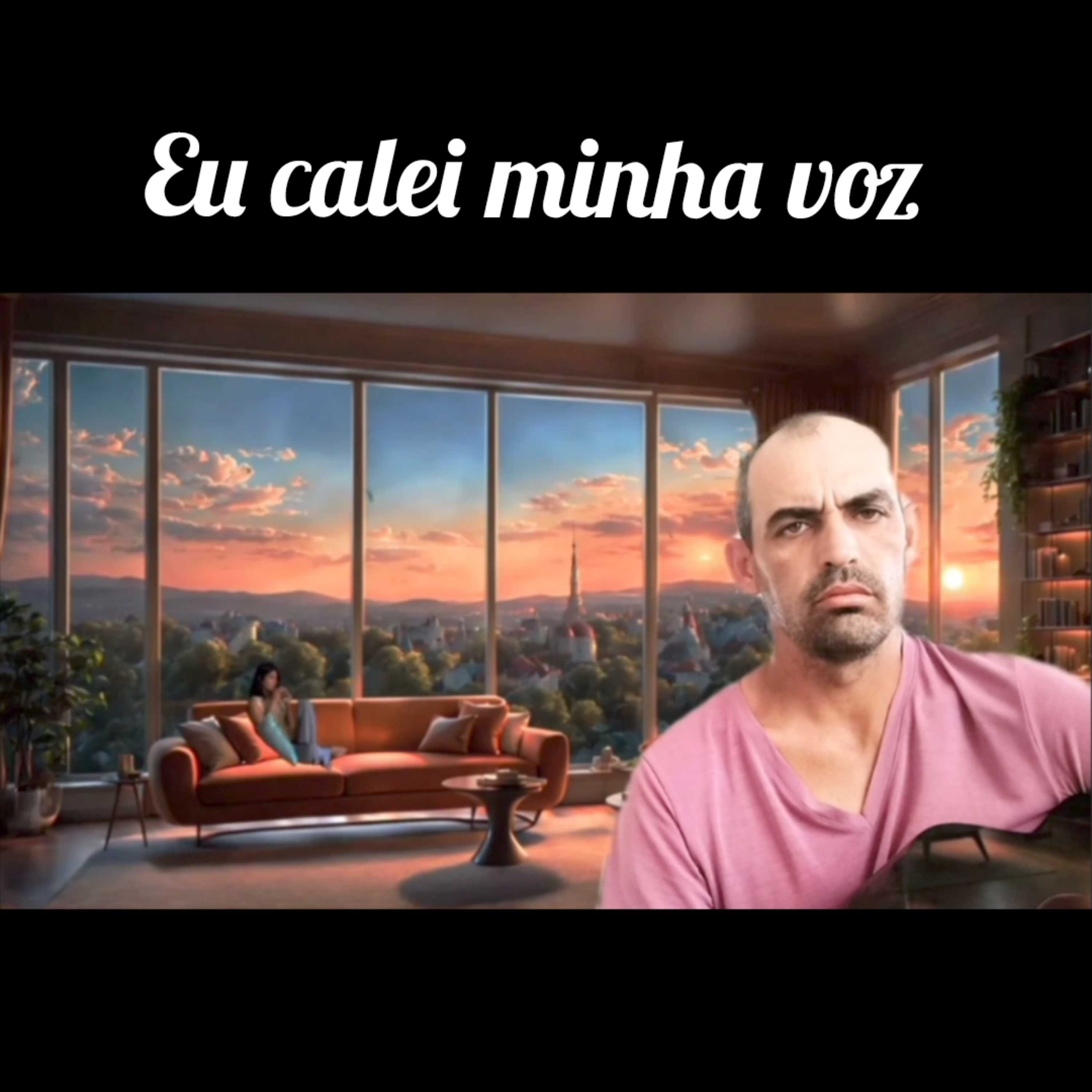 eu calei minha voz artwork