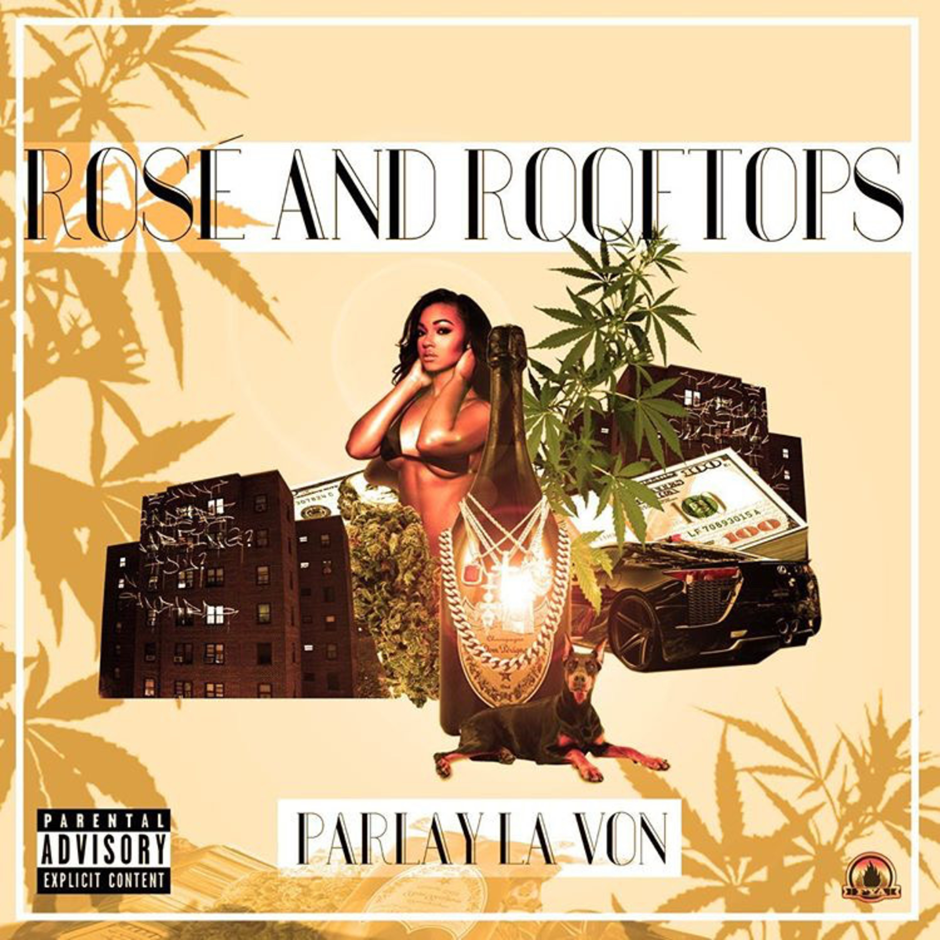 Rosé & Rooftops artwork