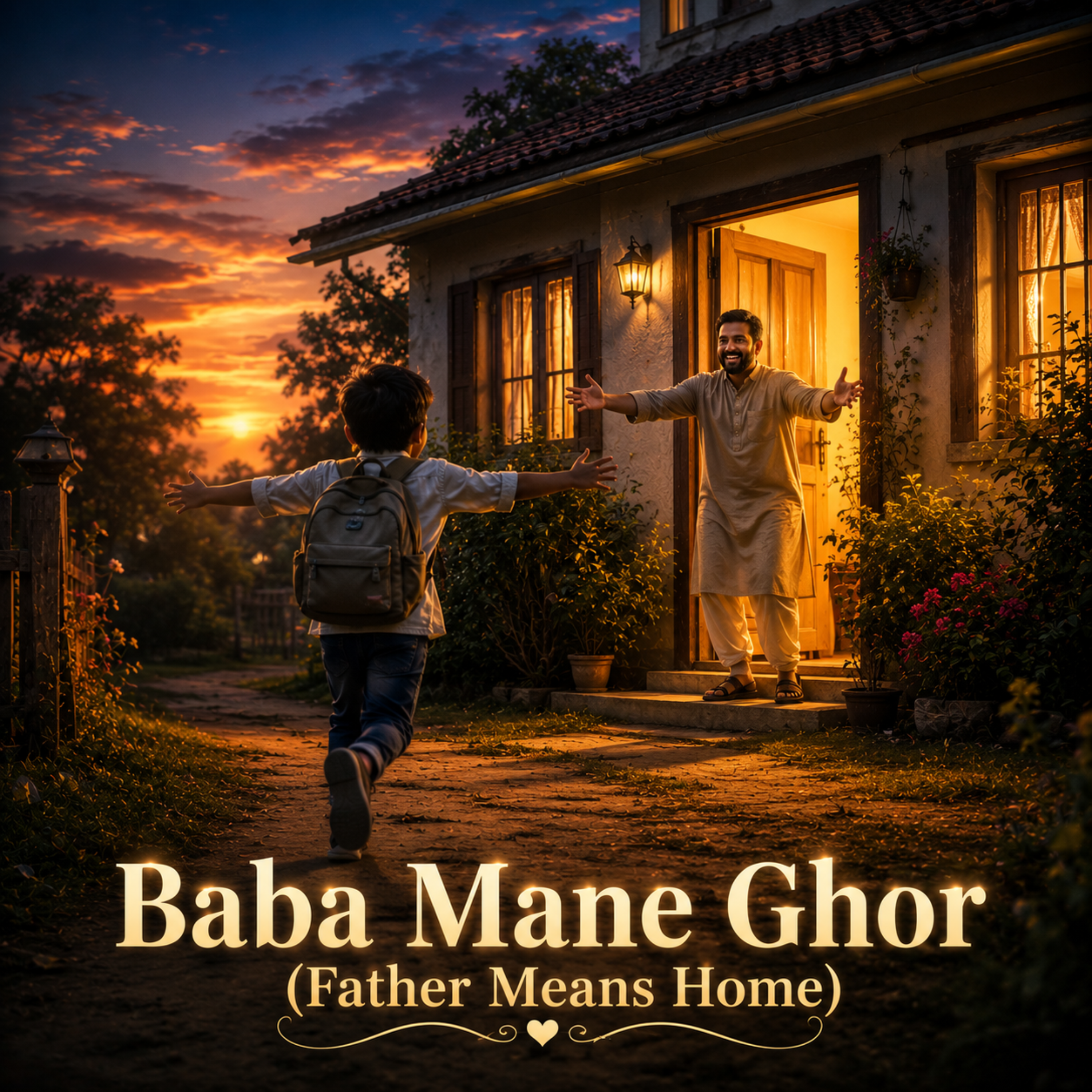 Baba Mane Ghor (Father Means Home) by Rabiul Karim cover art