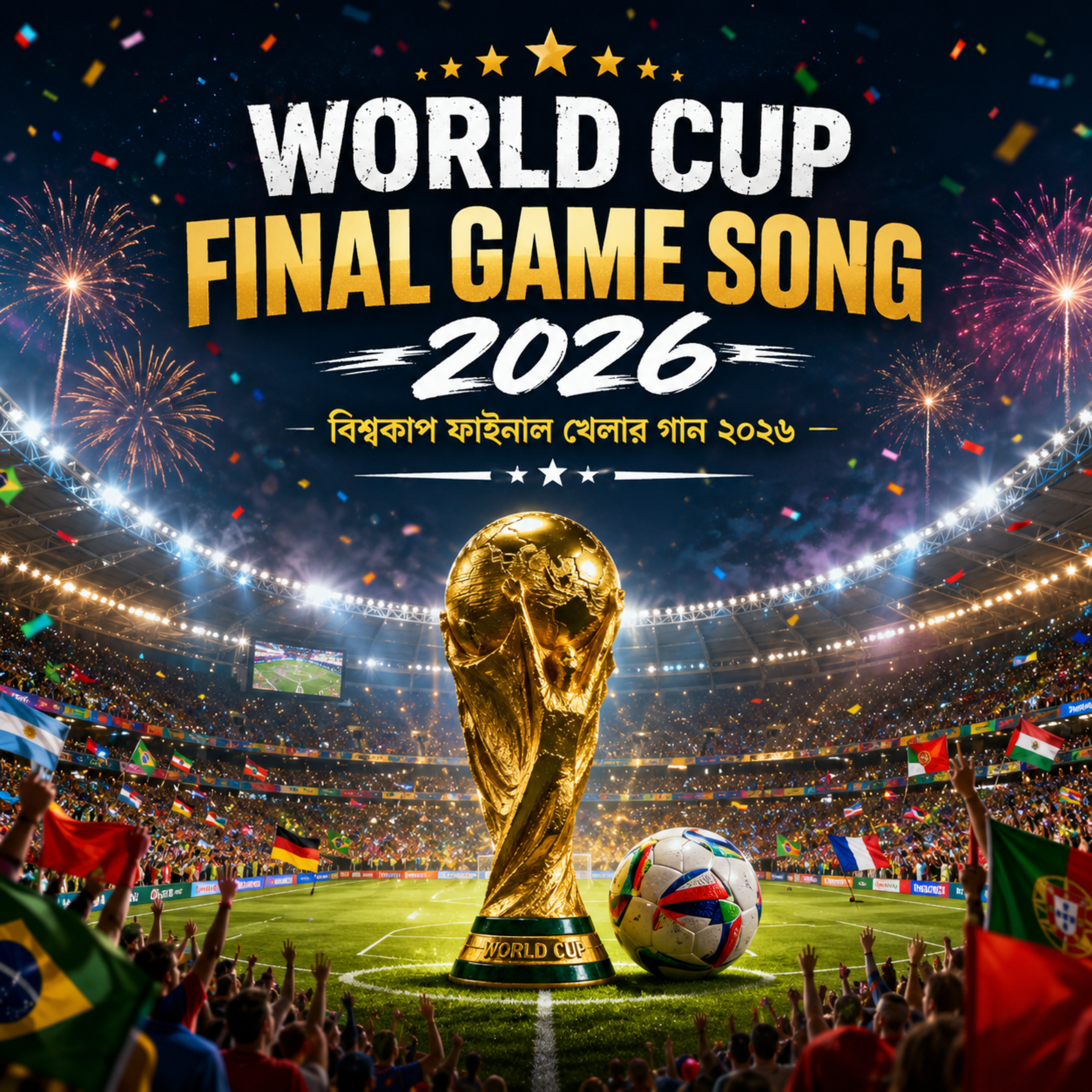 World Cup Final Game Song 2026 (বিশ্বকাপ ফাইনাল খেলার গান ২০২৬) by Rabiul Karim cover art