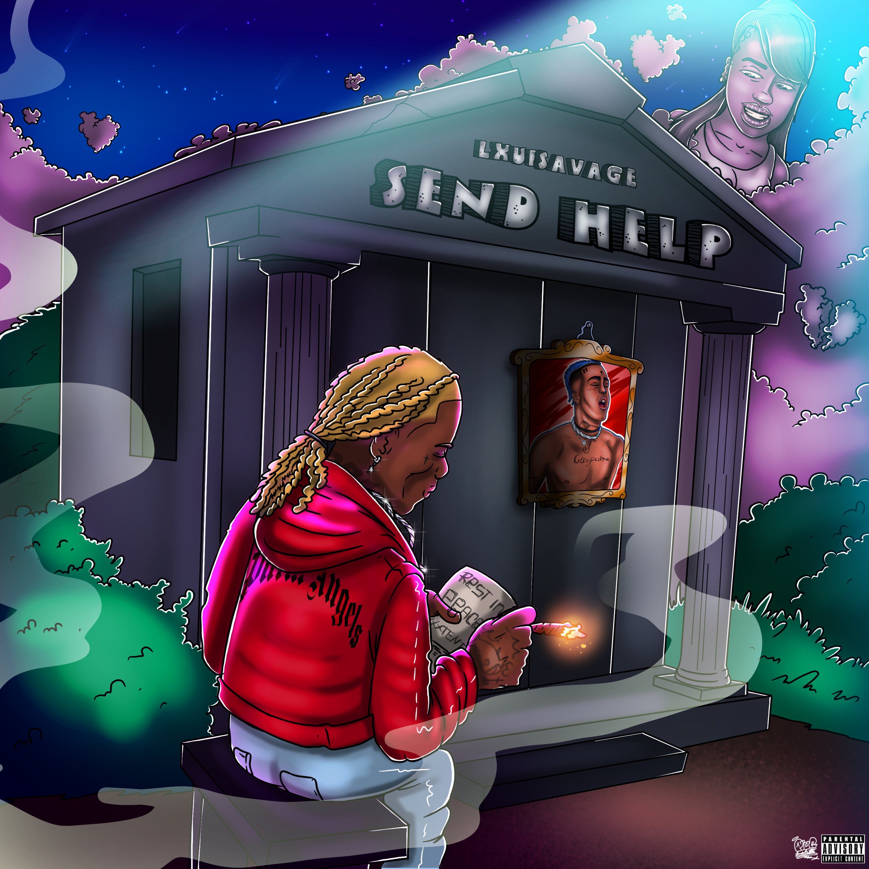 SEND HELP artwork