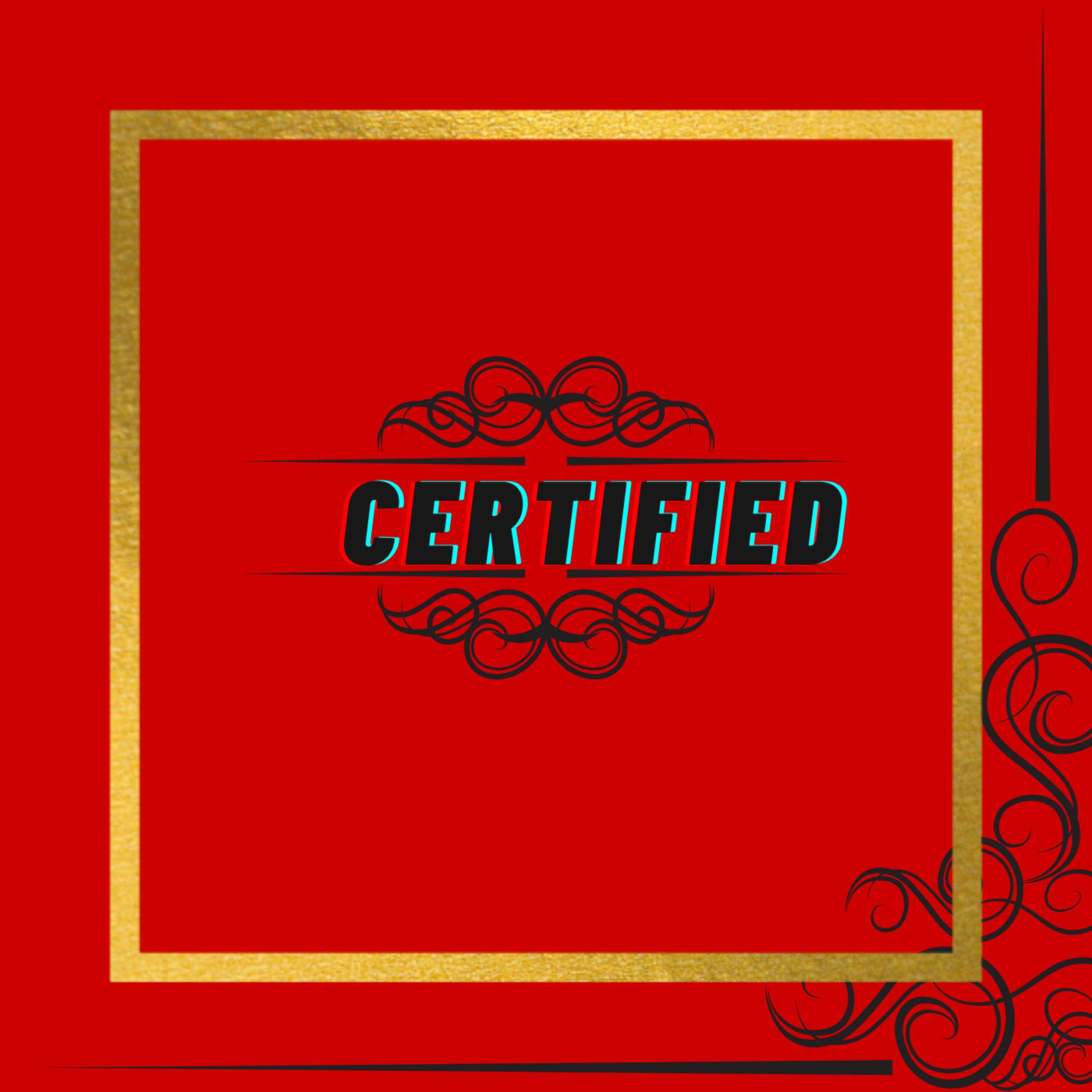 Certified artwork