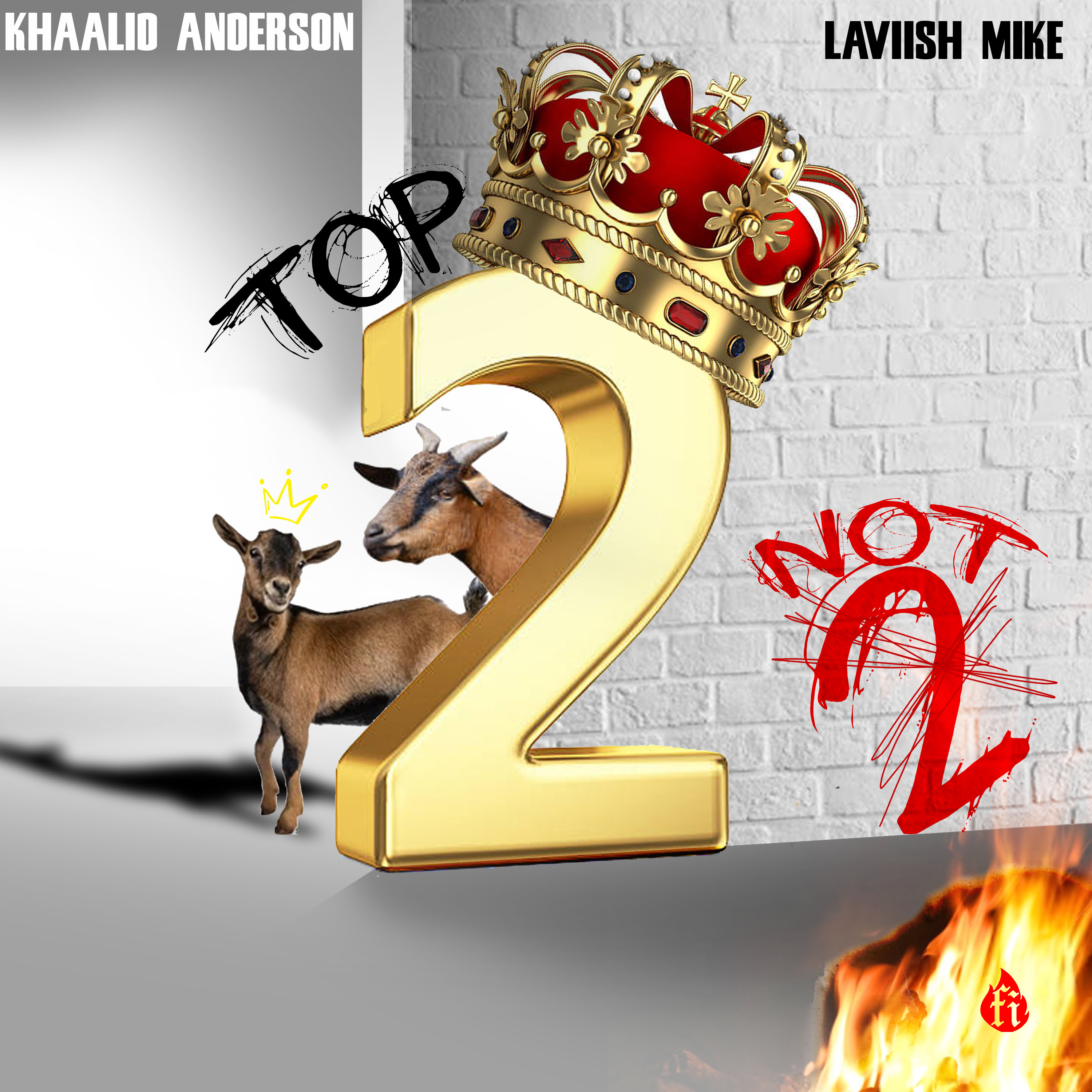 Top Two, Not Two by Khaalid Anderson cover art