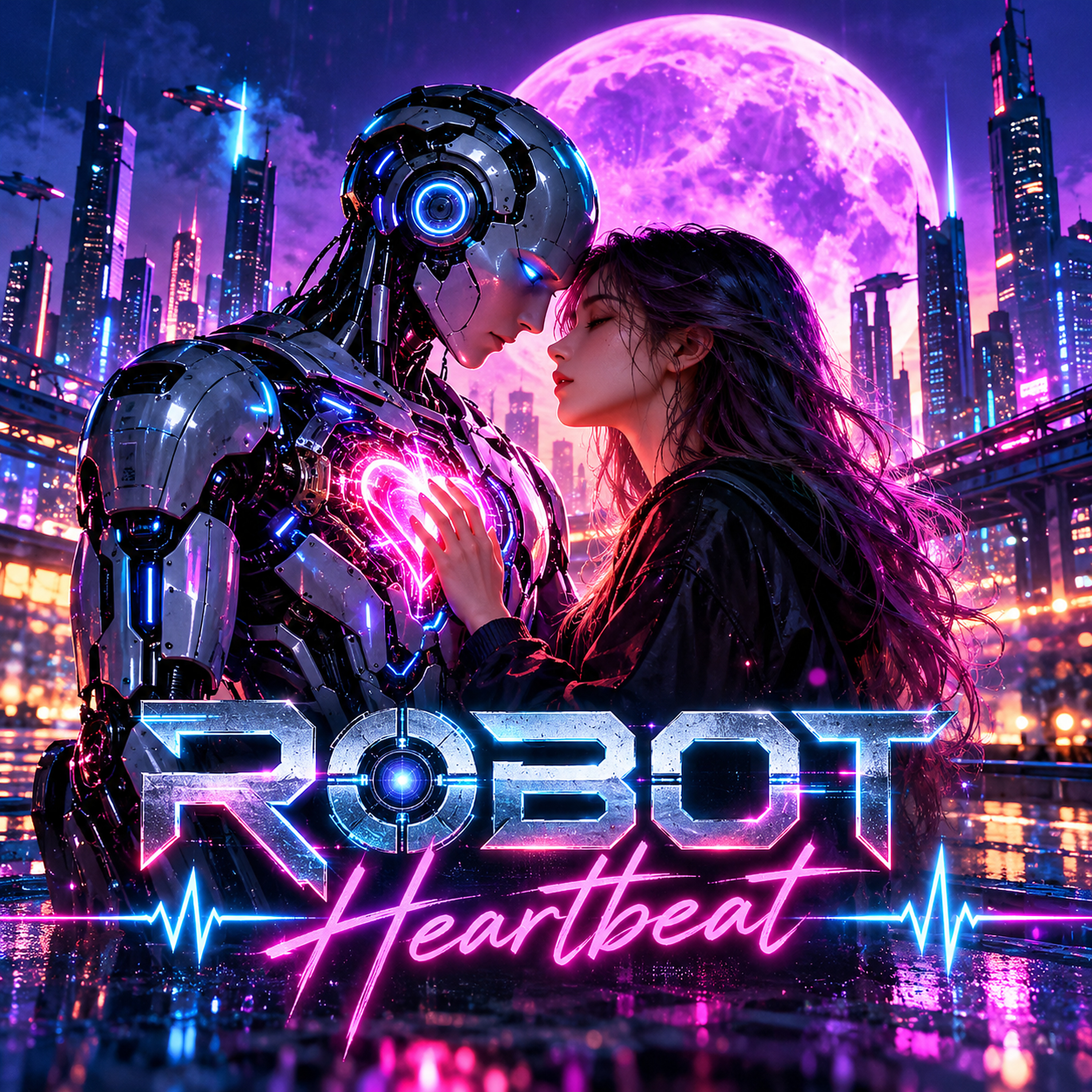Robot Heartbeat by Roshan Wishwajith cover art