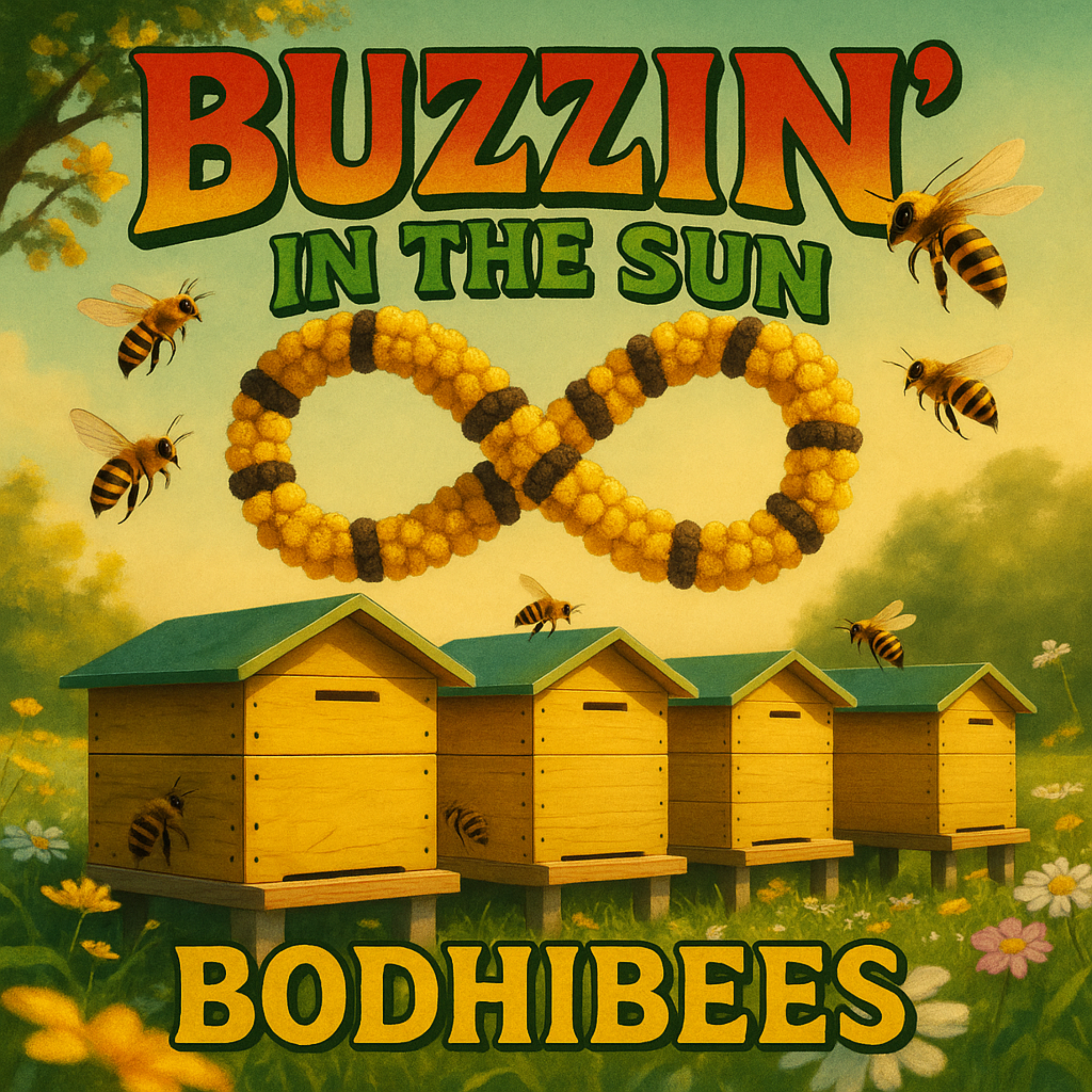 Buzzin’ in the Sun artwork