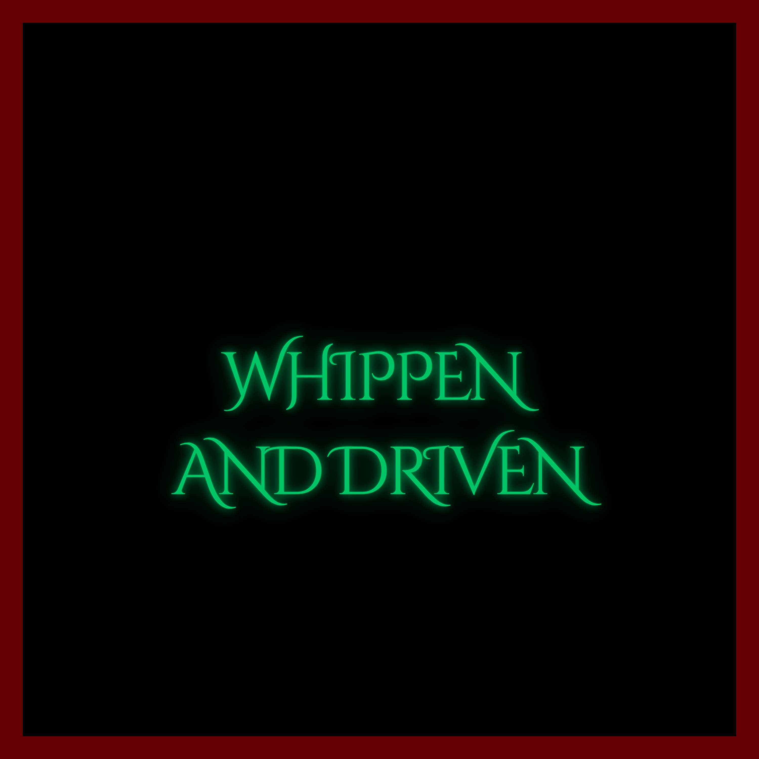 Whippen and driving (speedcore) artwork