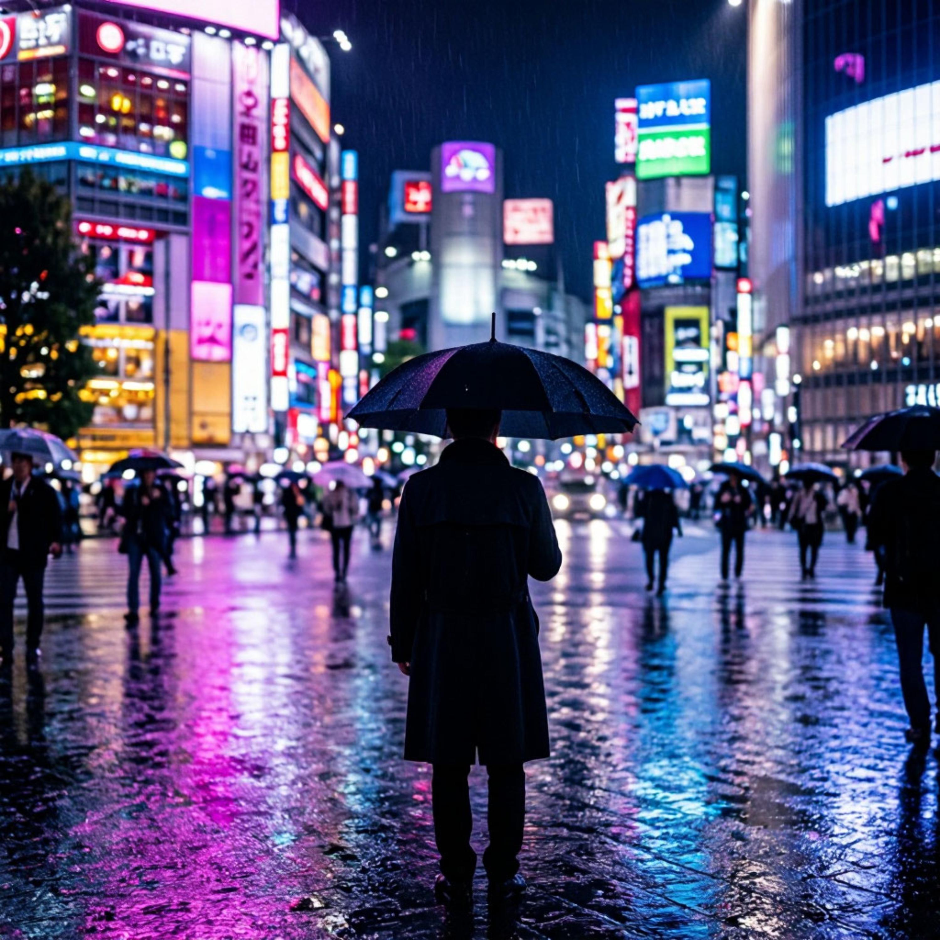 Tokyo Night Lights | Relaxing Jazz Music by Vibe Explorer cover art