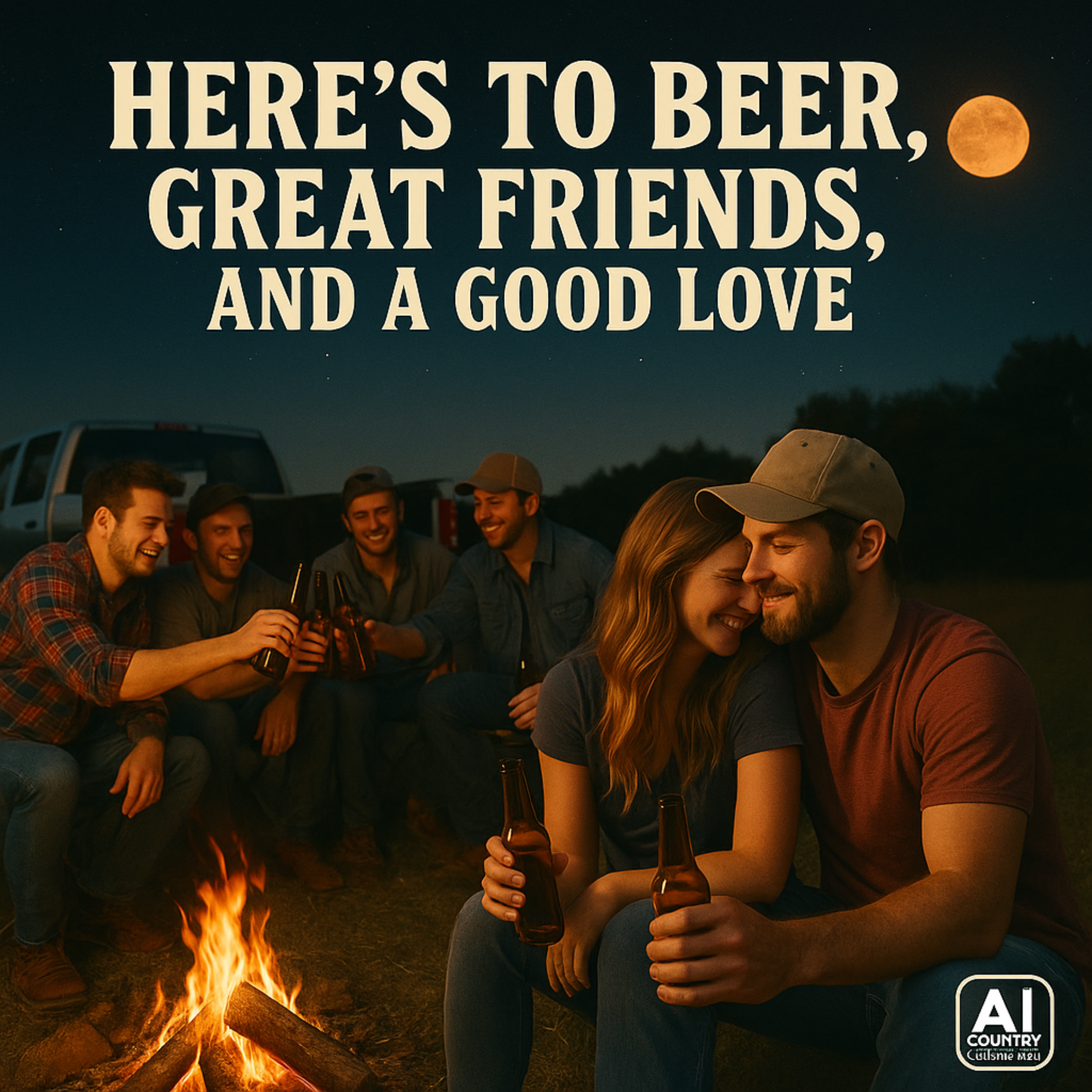Here's To Beer, Great Friends and a Good Love artwork