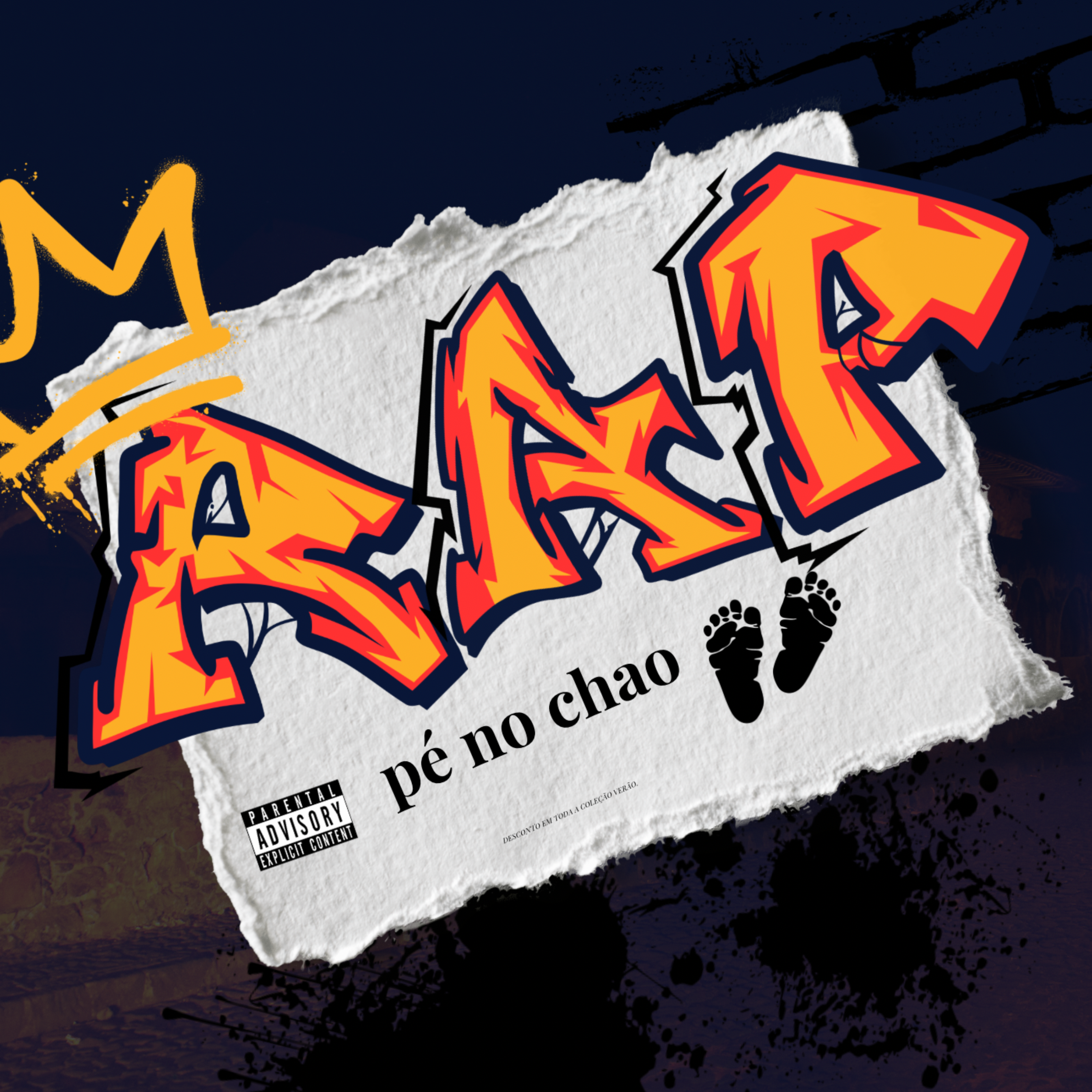 Rap é Pé no Chão artwork