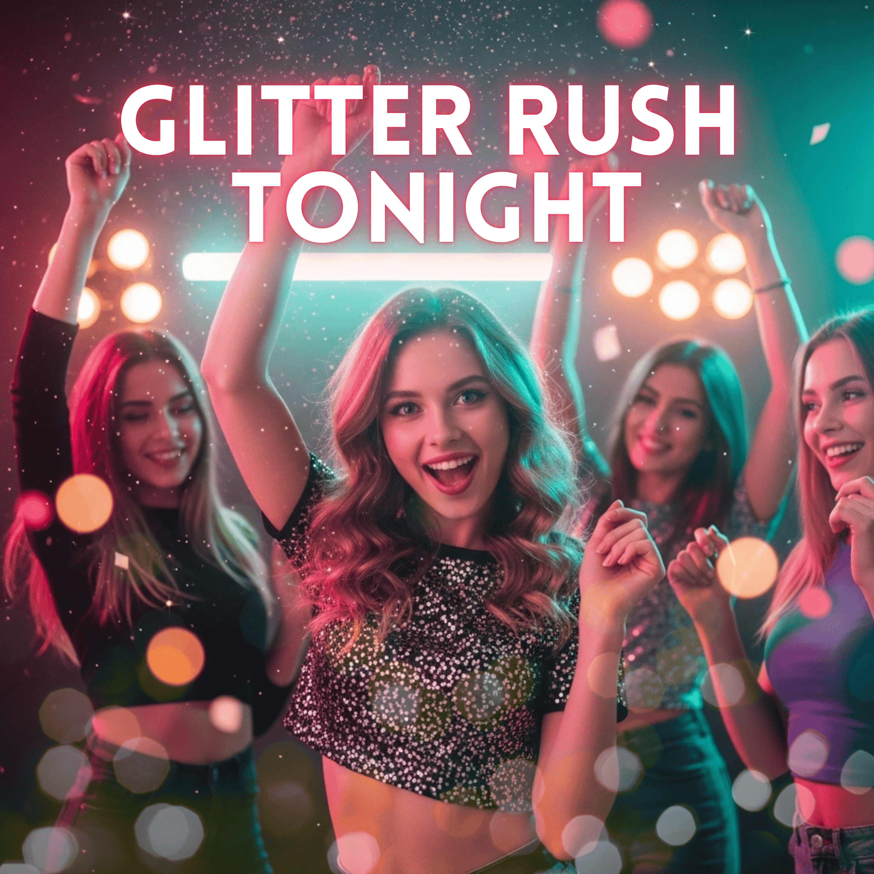 Glitter Rush Tonight artwork