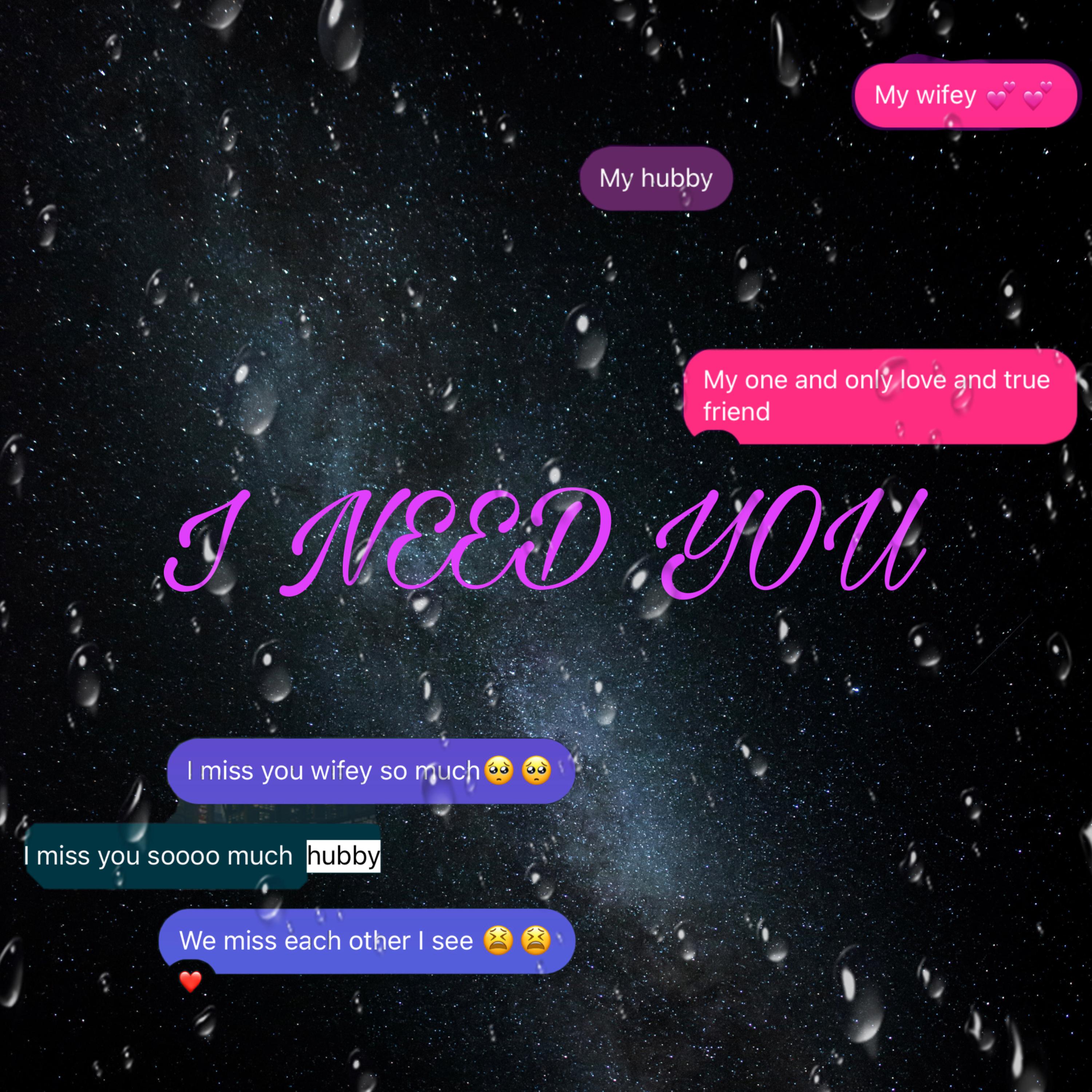 I NEED YOU artwork
