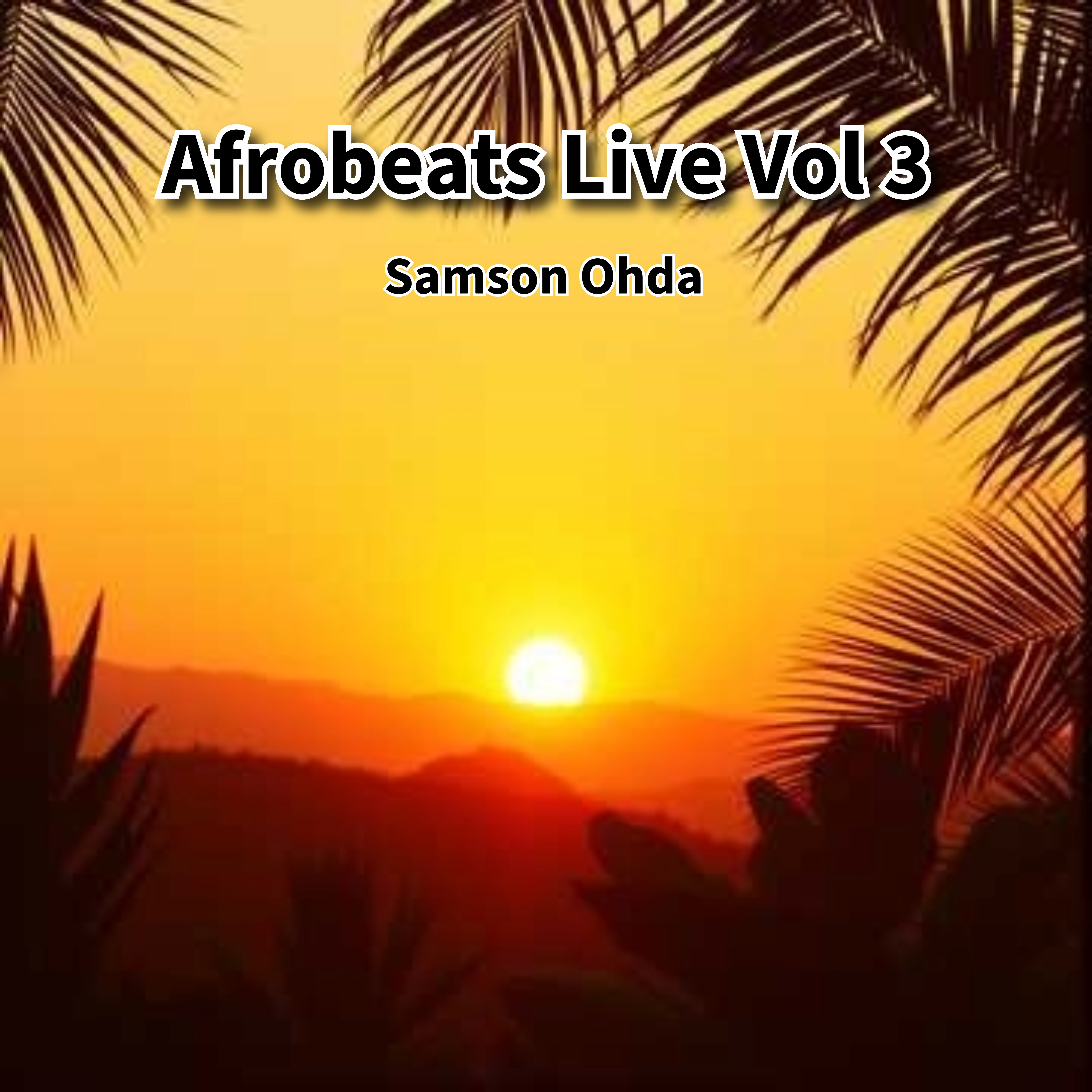 Afrobeats Live Vol 3 Album artwork