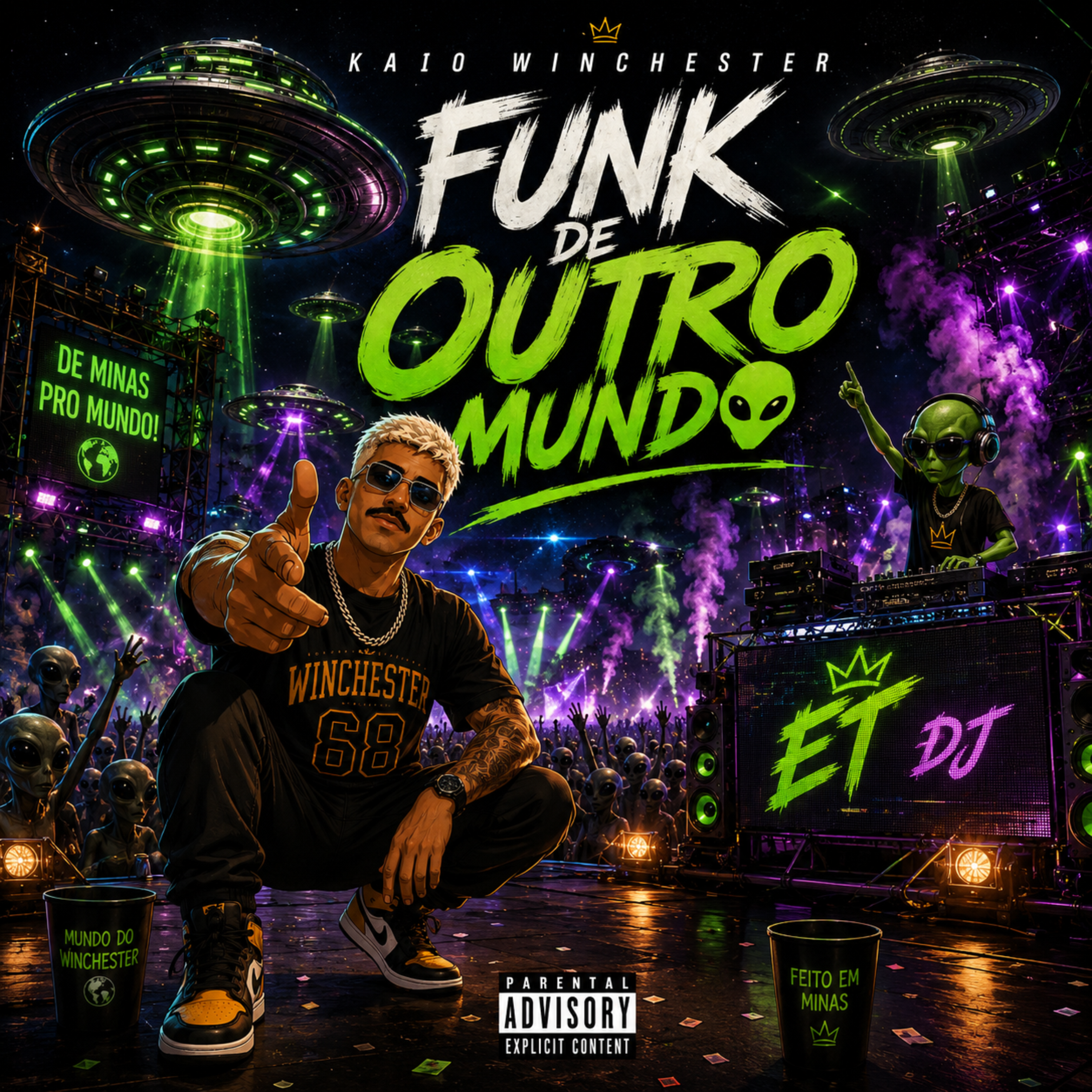 Funk de outro mundo by Kaio Winchester cover art
