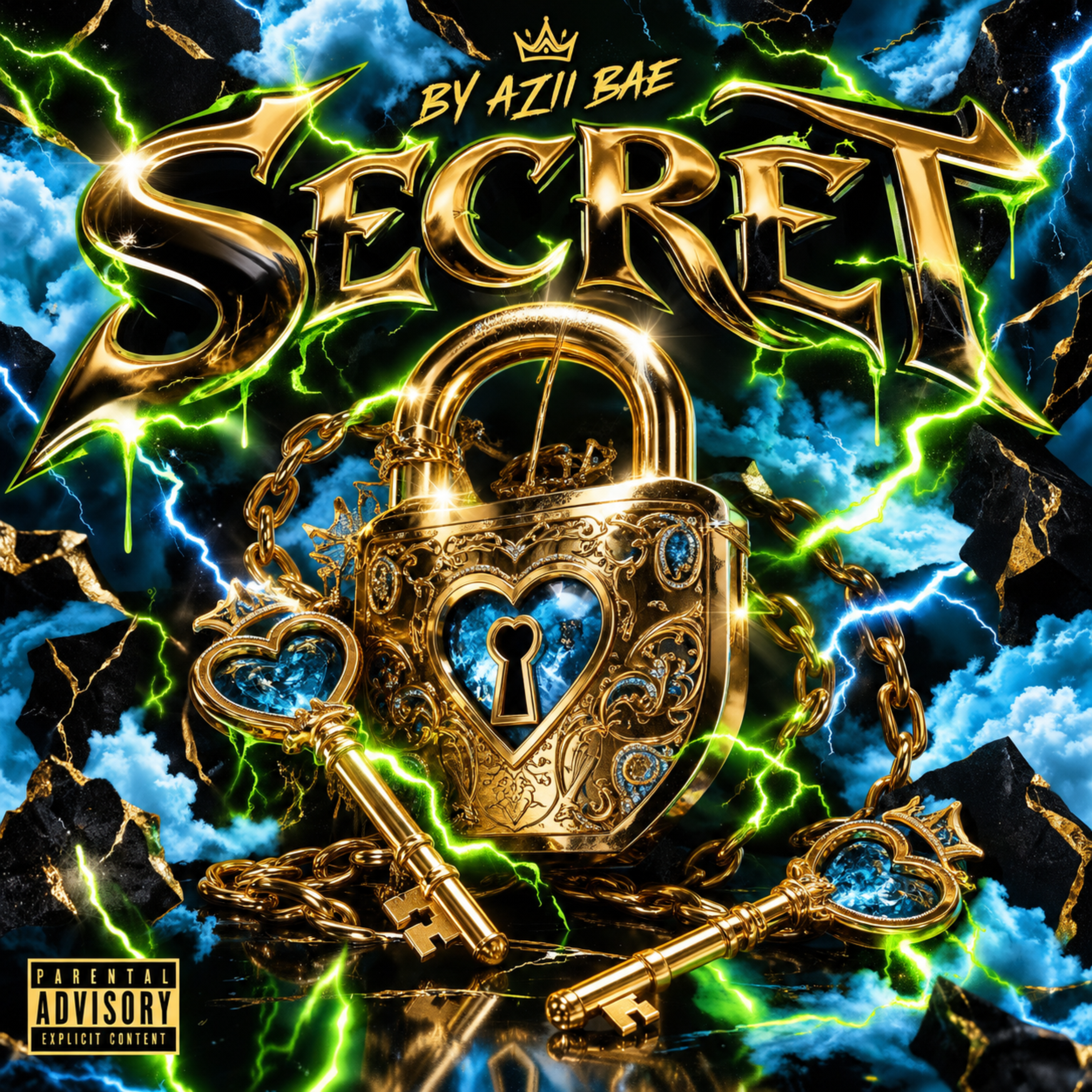 SECRET by AZIIBAE cover art