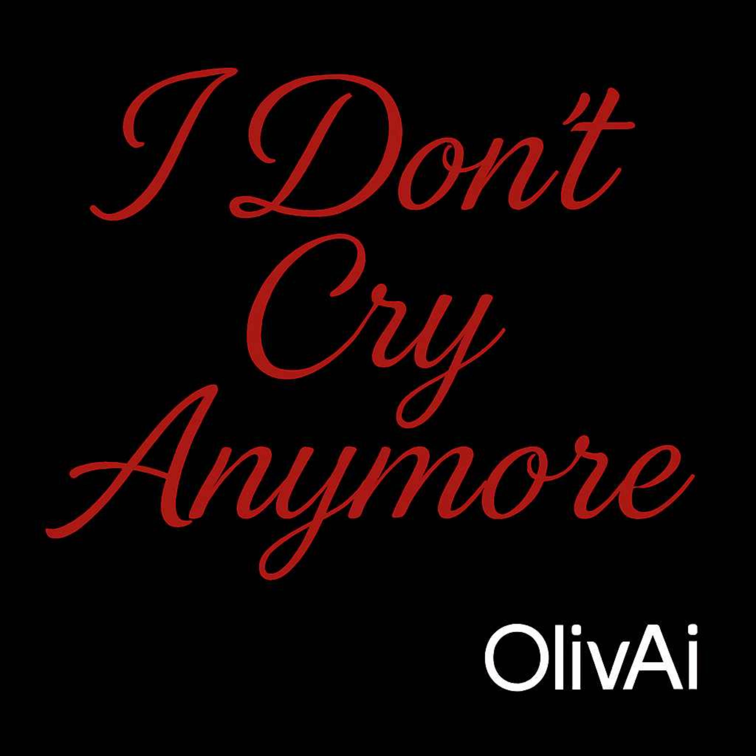 I Don't Cry Anymore artwork