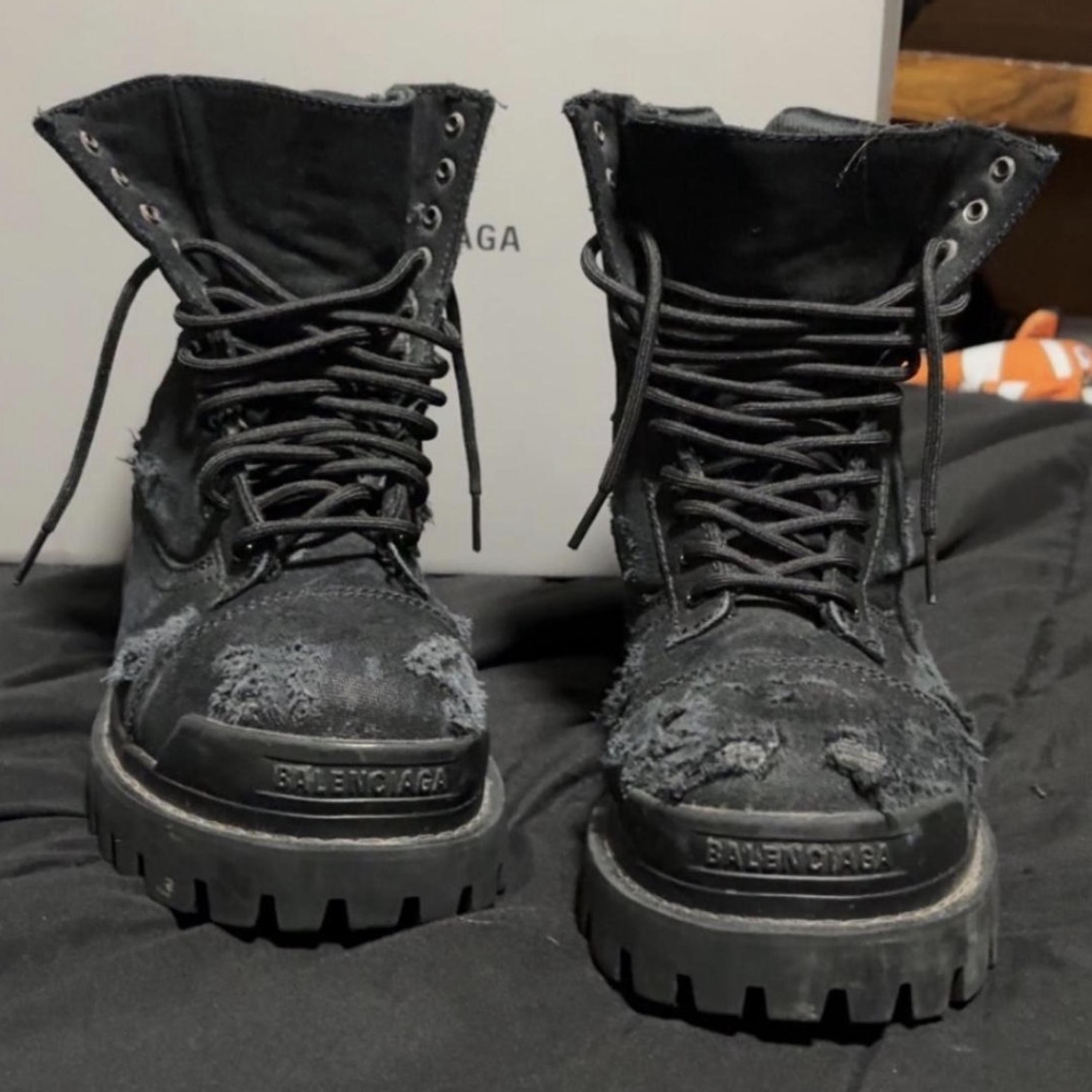 strike boots artwork