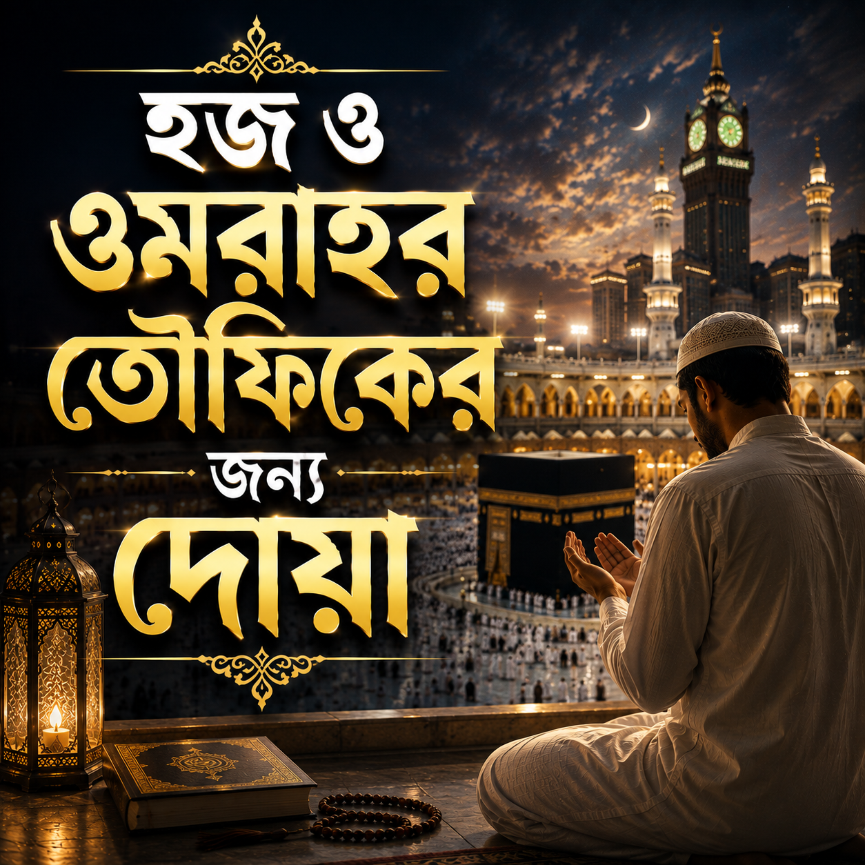হজ ও ওমরাহর তৌফিকের জন্য দোয়া by Ananya Sharma cover art