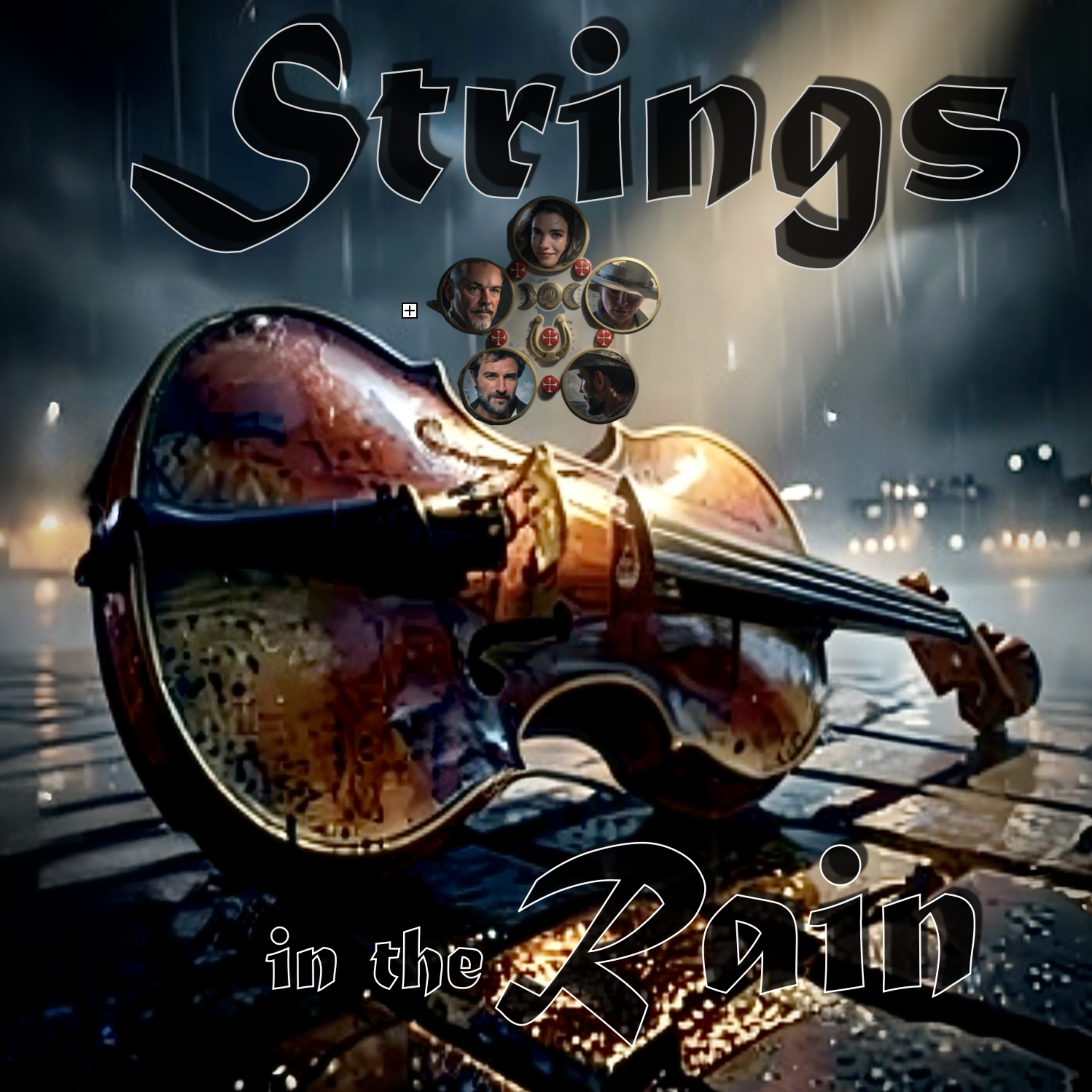 Strings in the Rain by Conrad Mortiss cover art