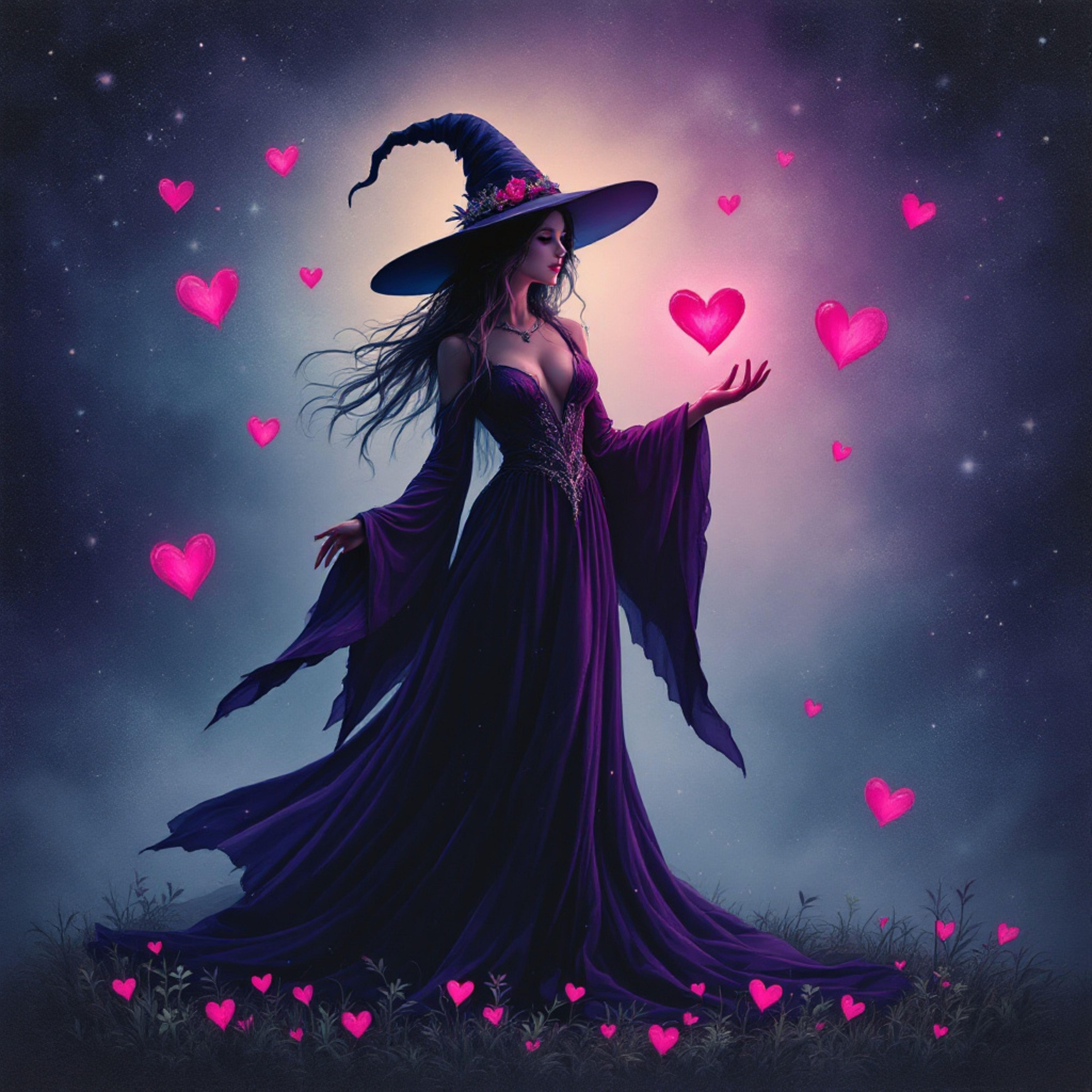 Attraction is deep artwork