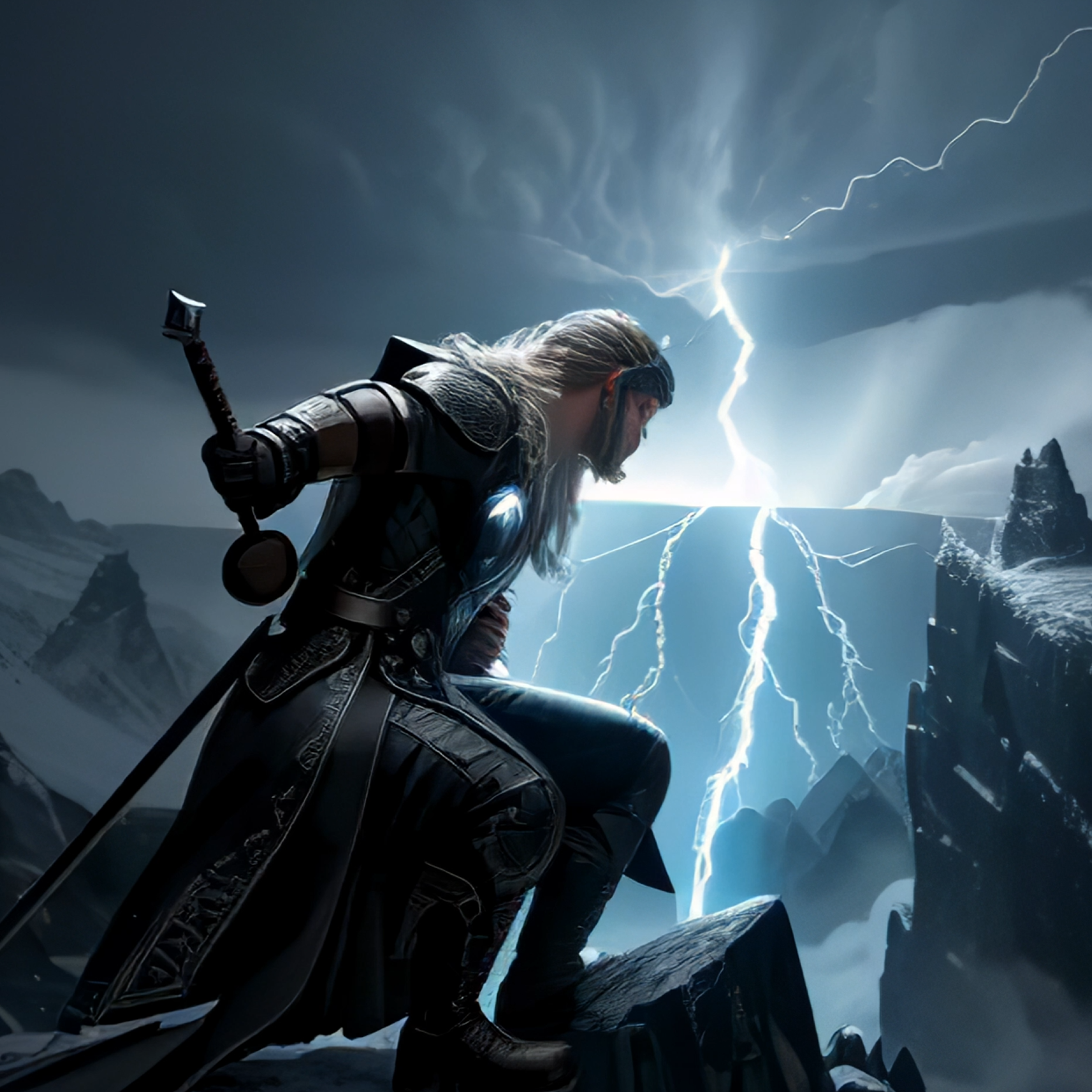 Hammer and Wolves artwork