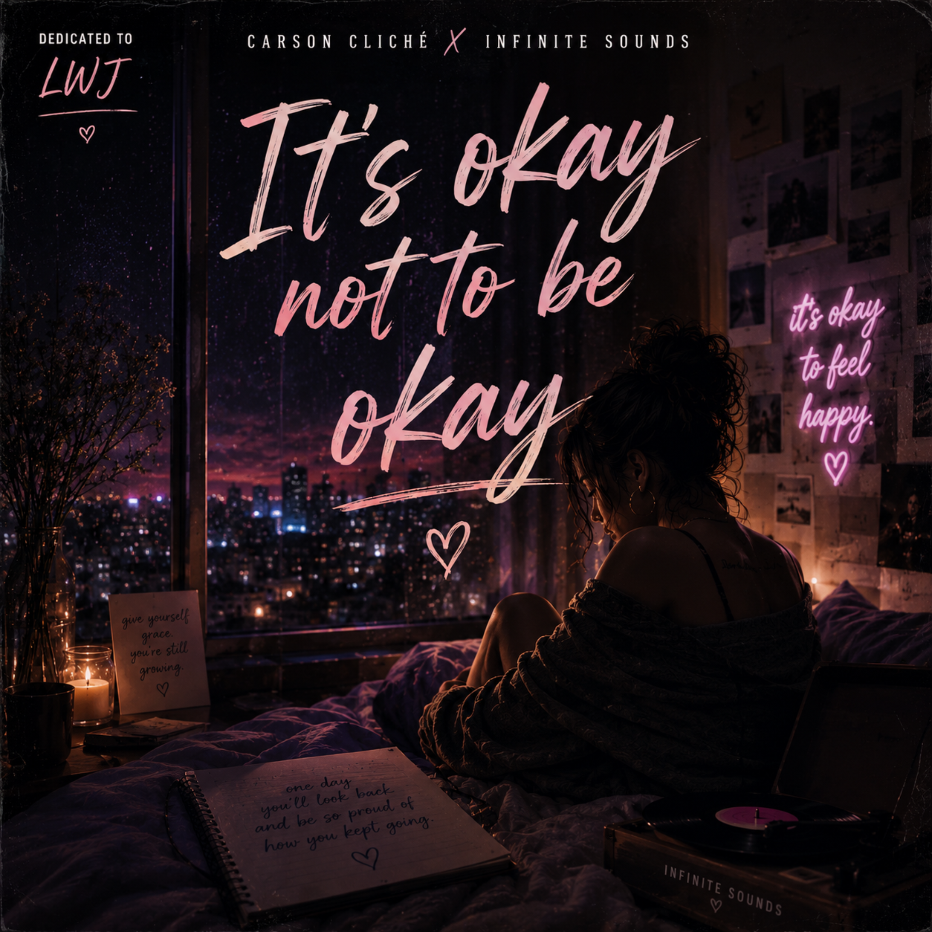 It’s Okay Not To Be Okay by Carson Cliché cover art