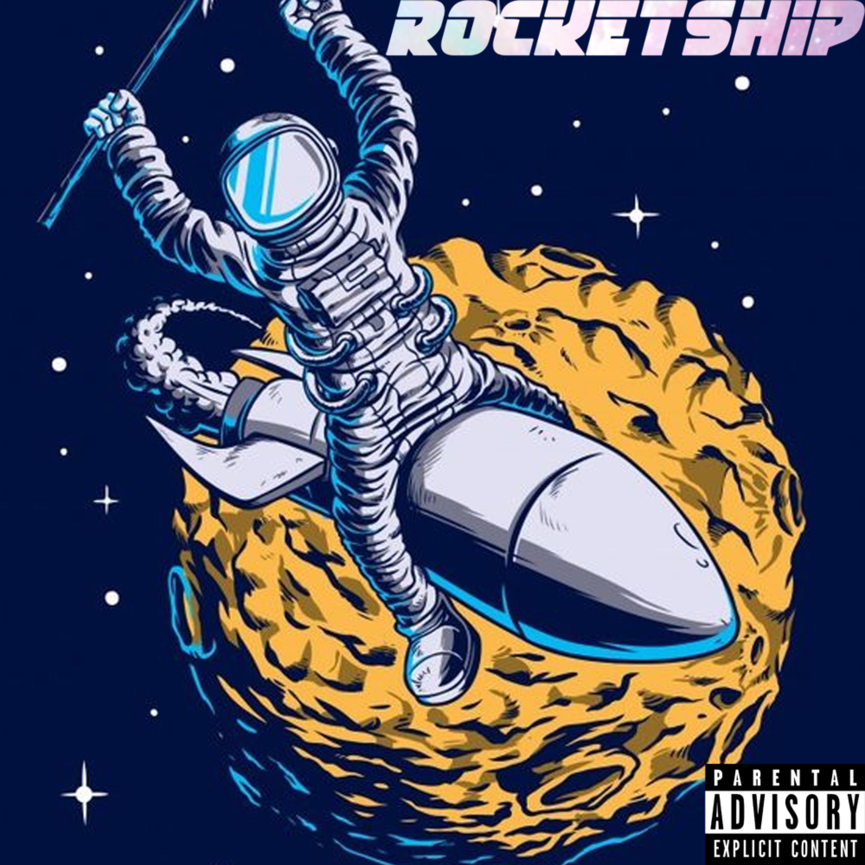 Rocketship artwork