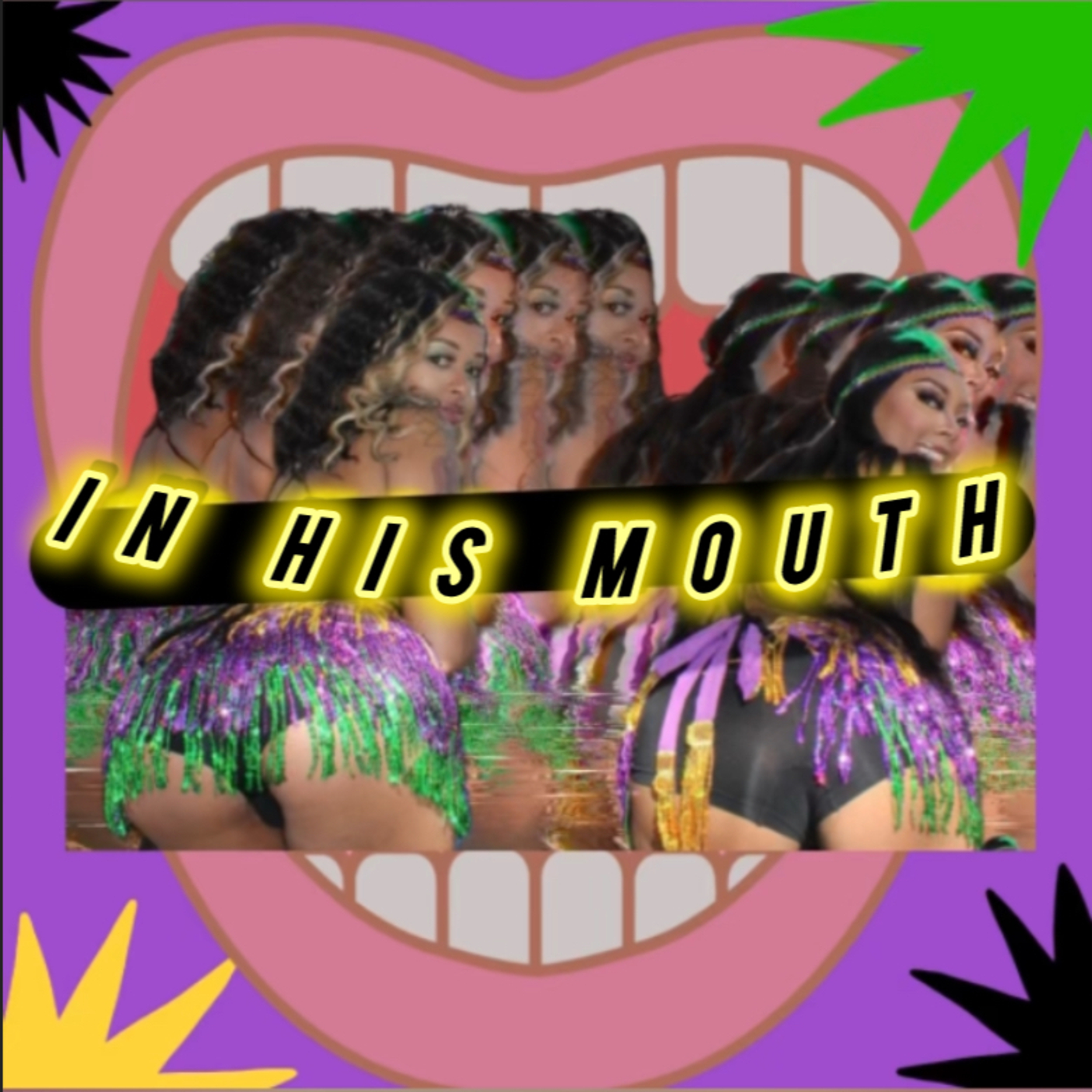 IN HIS MOUTH artwork