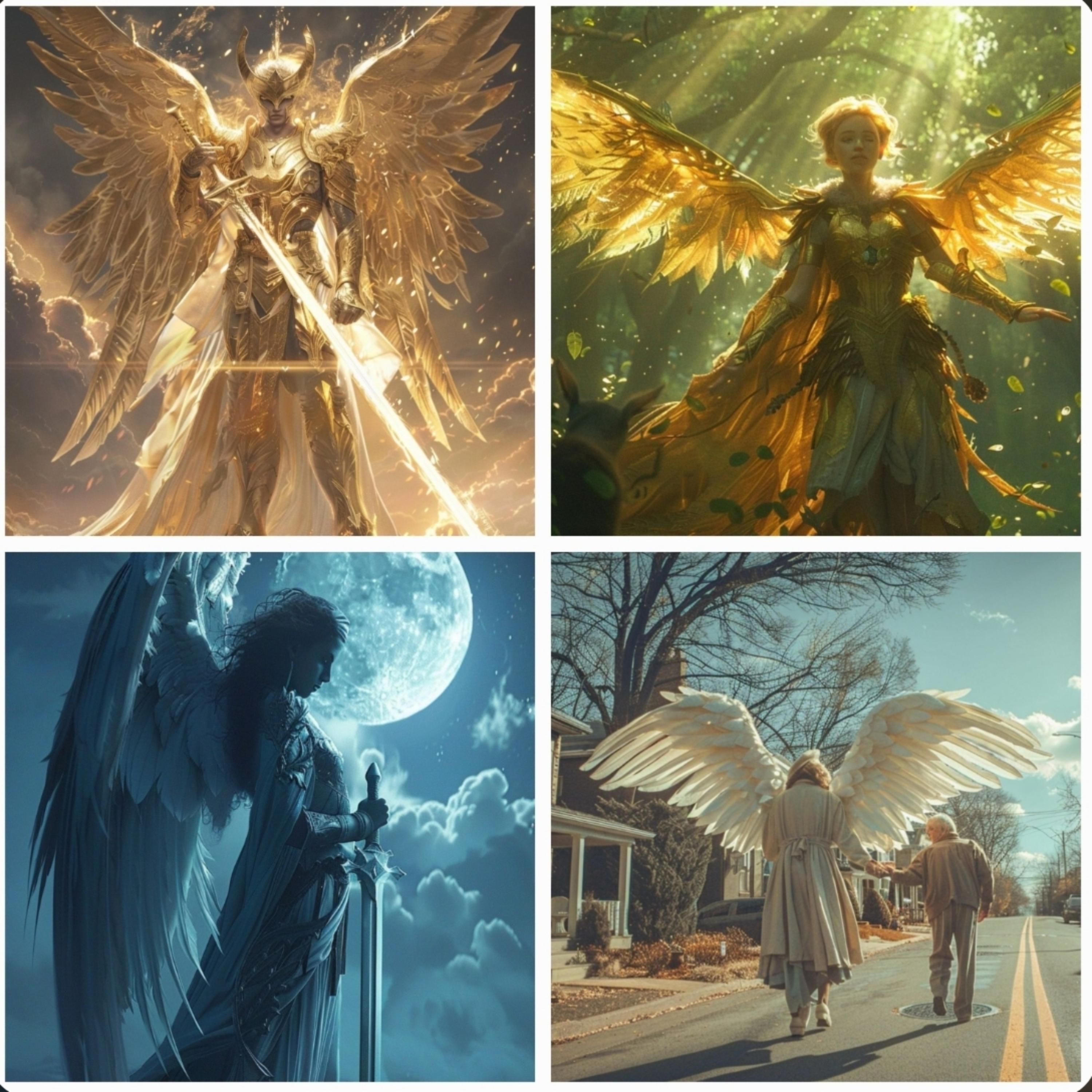 I have a Guardian angel artwork