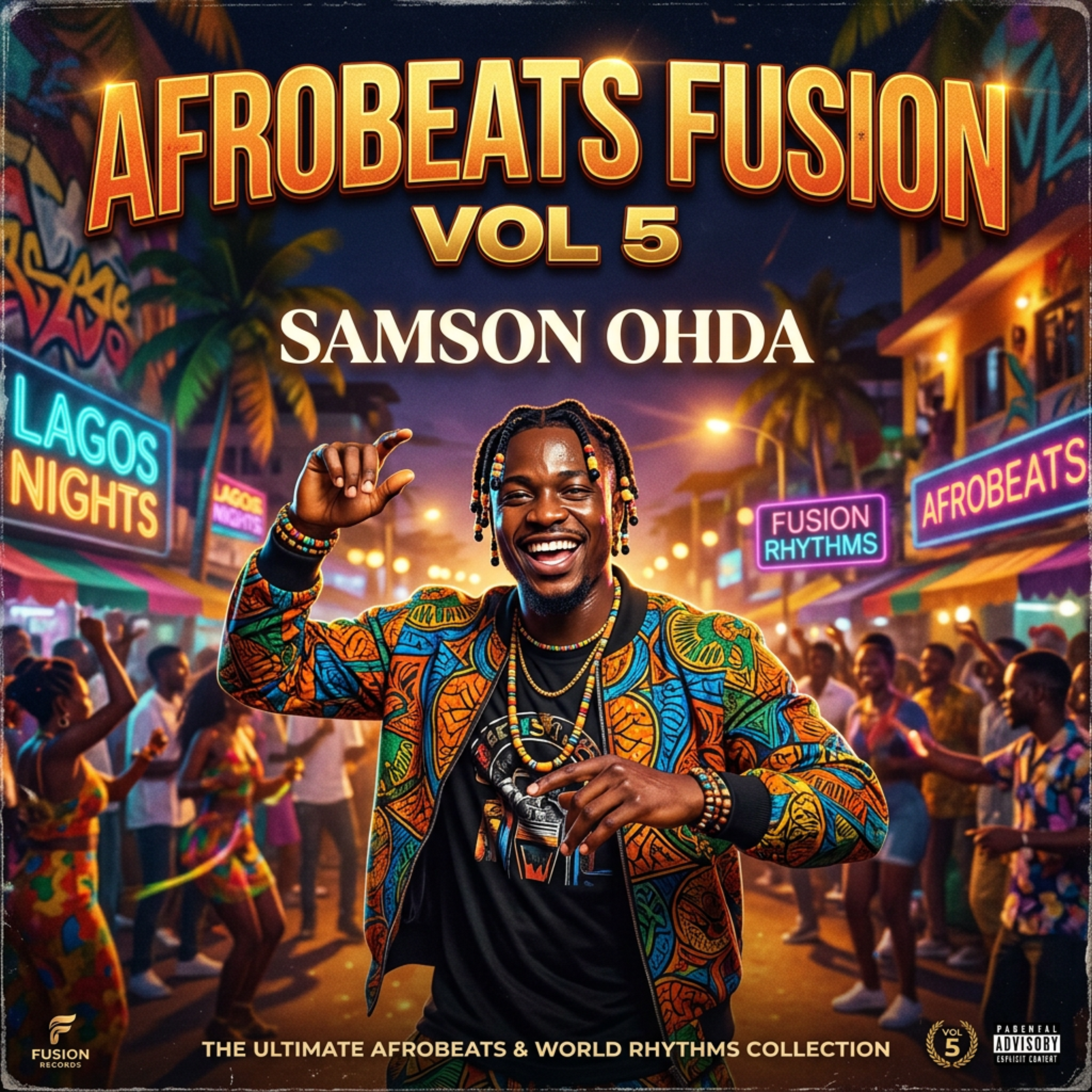 Afrobeats Fusion Vol 5 Album artwork