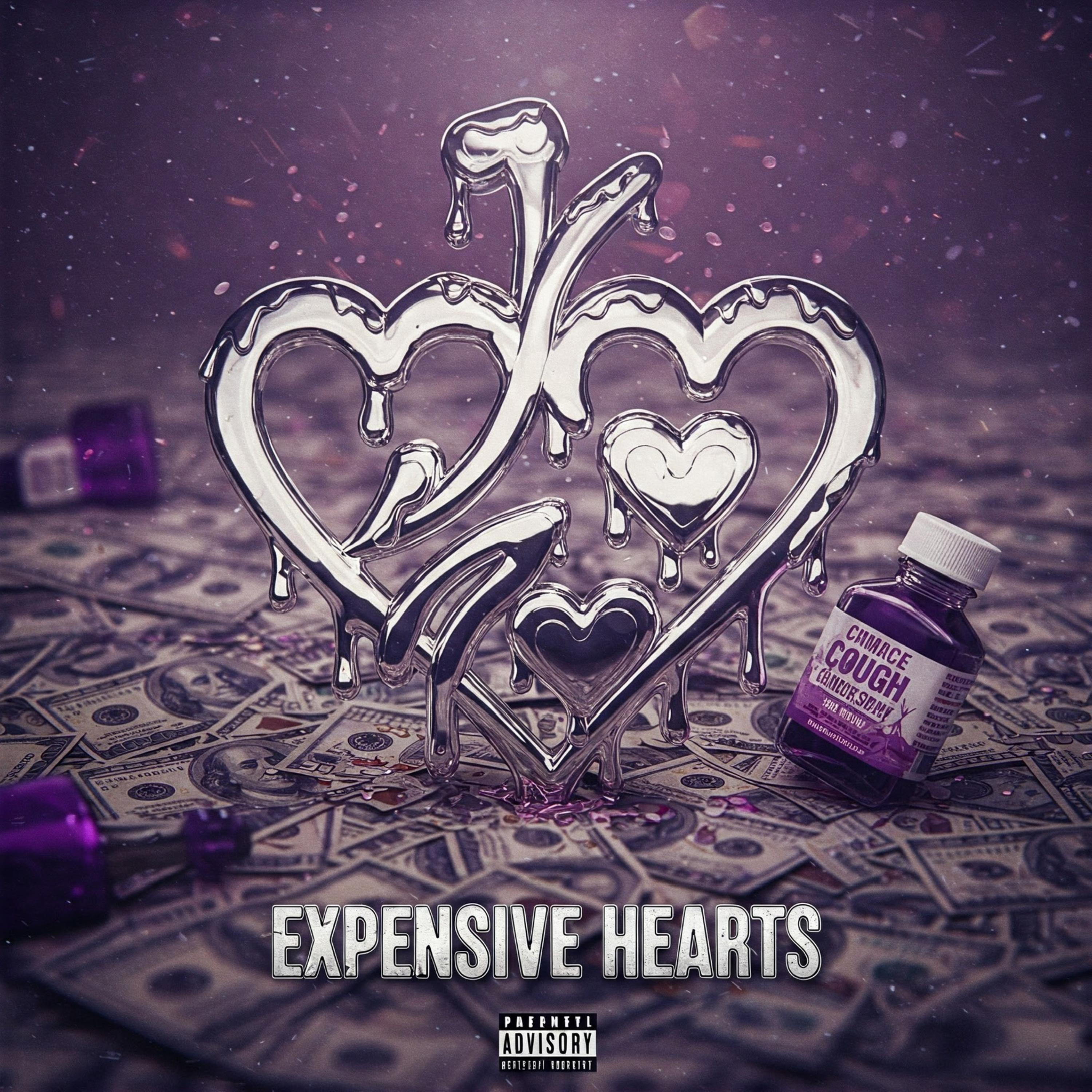 Expensive Hearts artwork