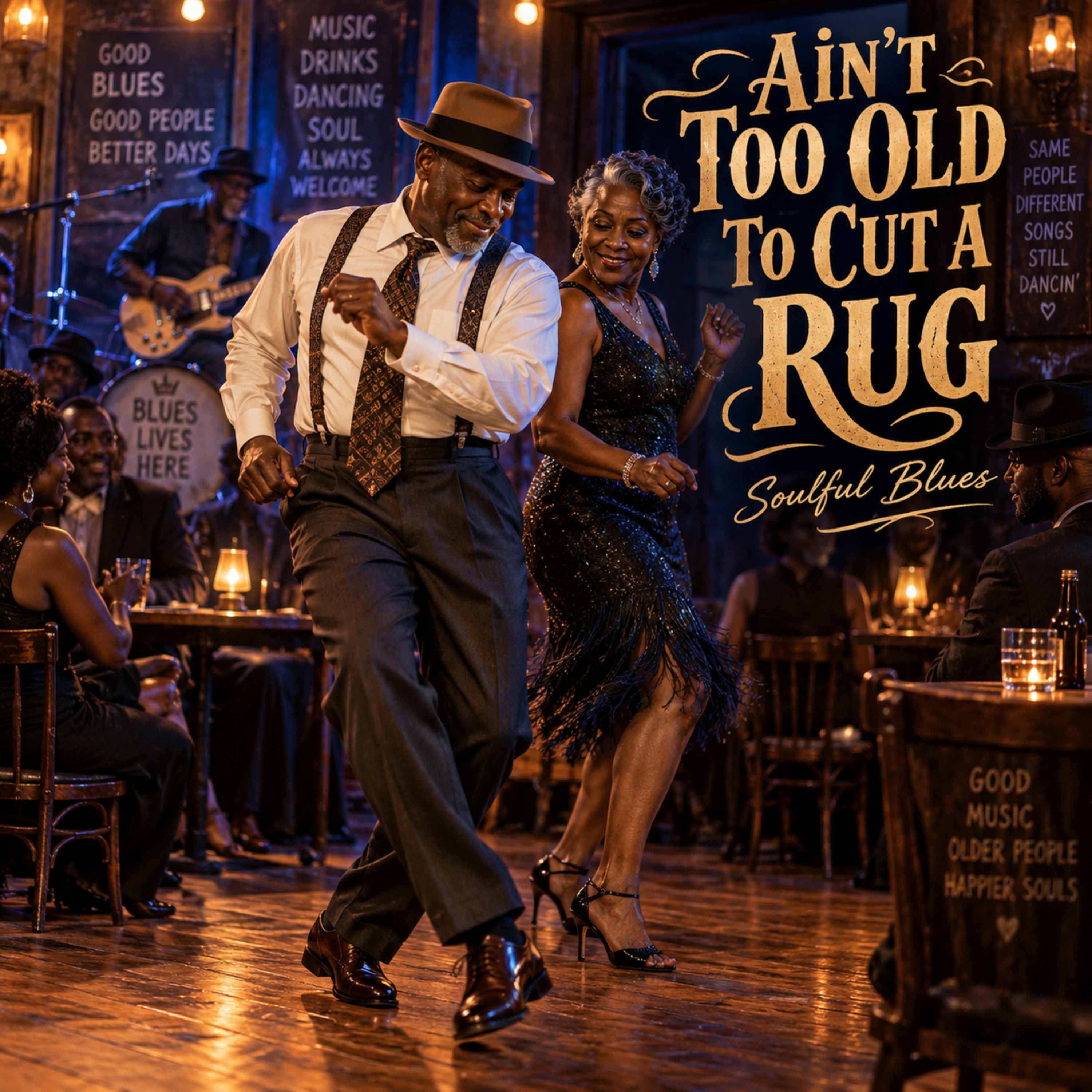 AIN'T TOO OLD TO CUT A RUG by Shandrea Miles cover art
