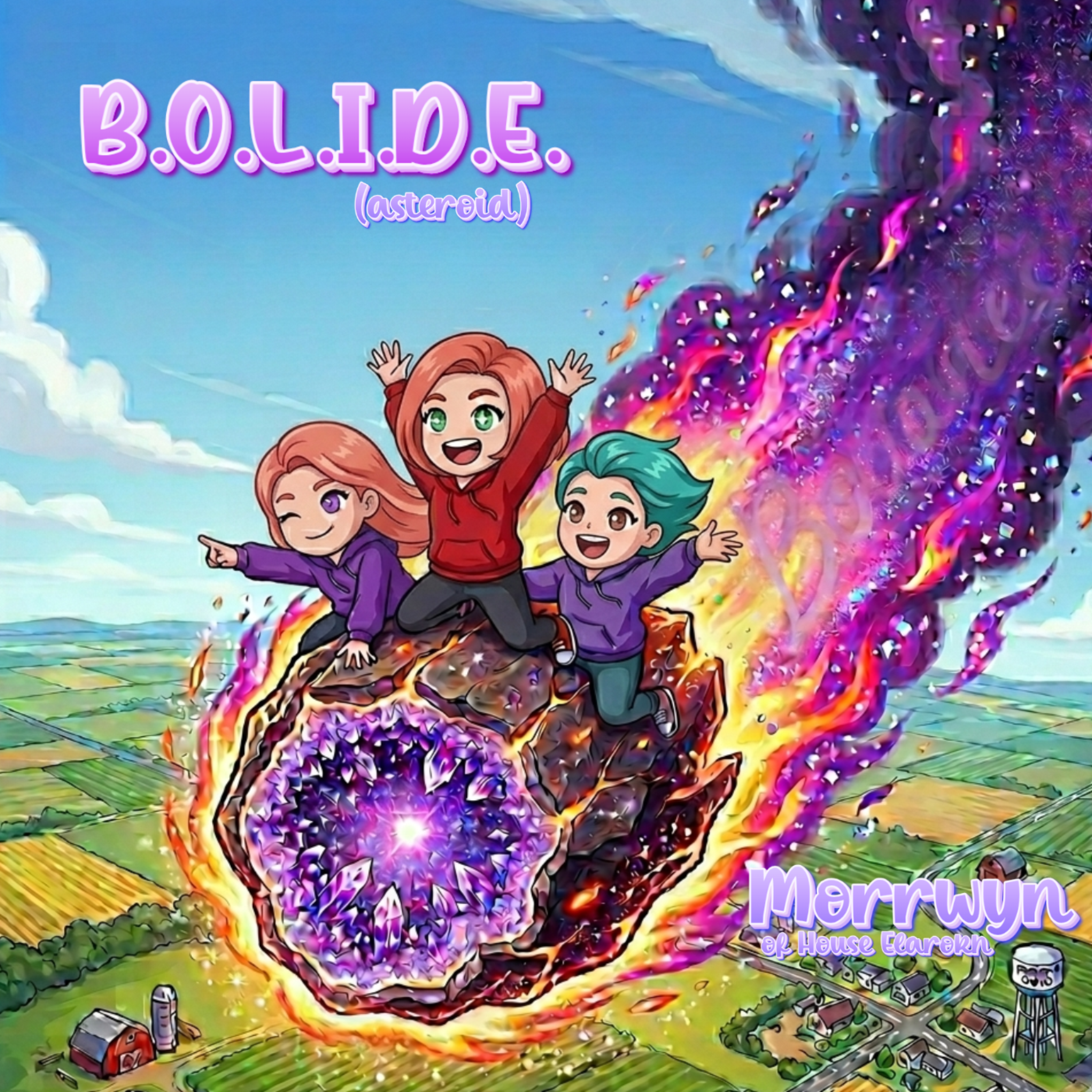 B.O.L.I.D.E (asteroid) artwork