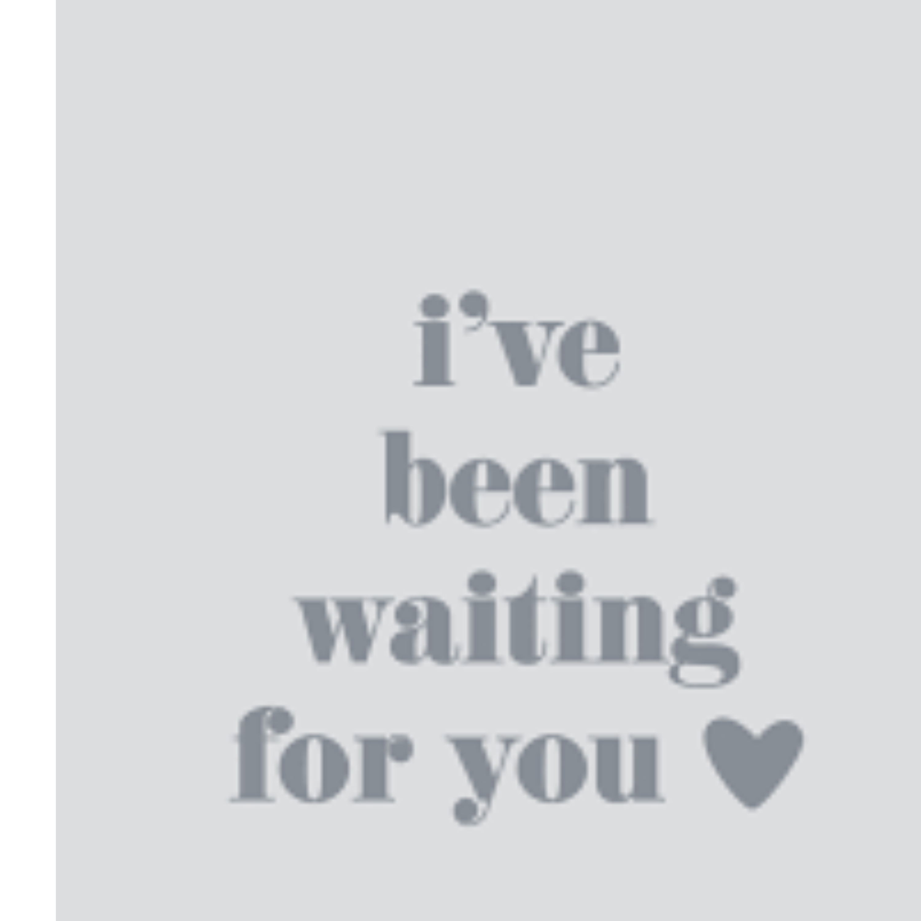Waiting For You artwork
