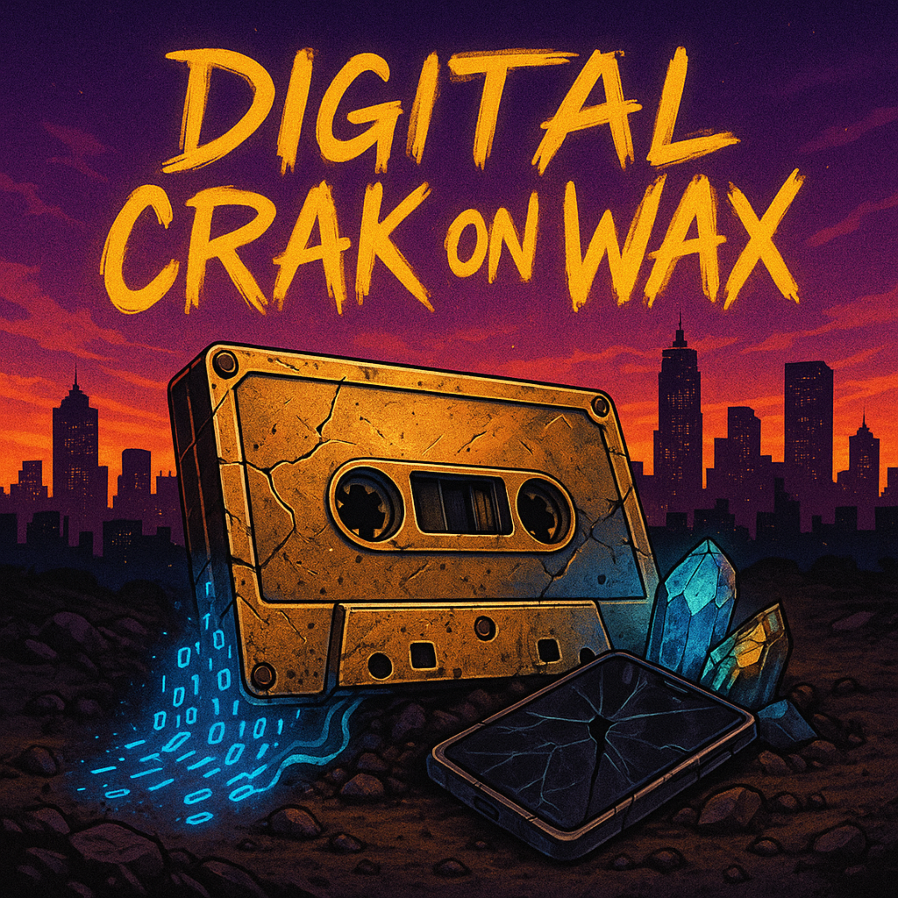 Digital Crak On Wax artwork
