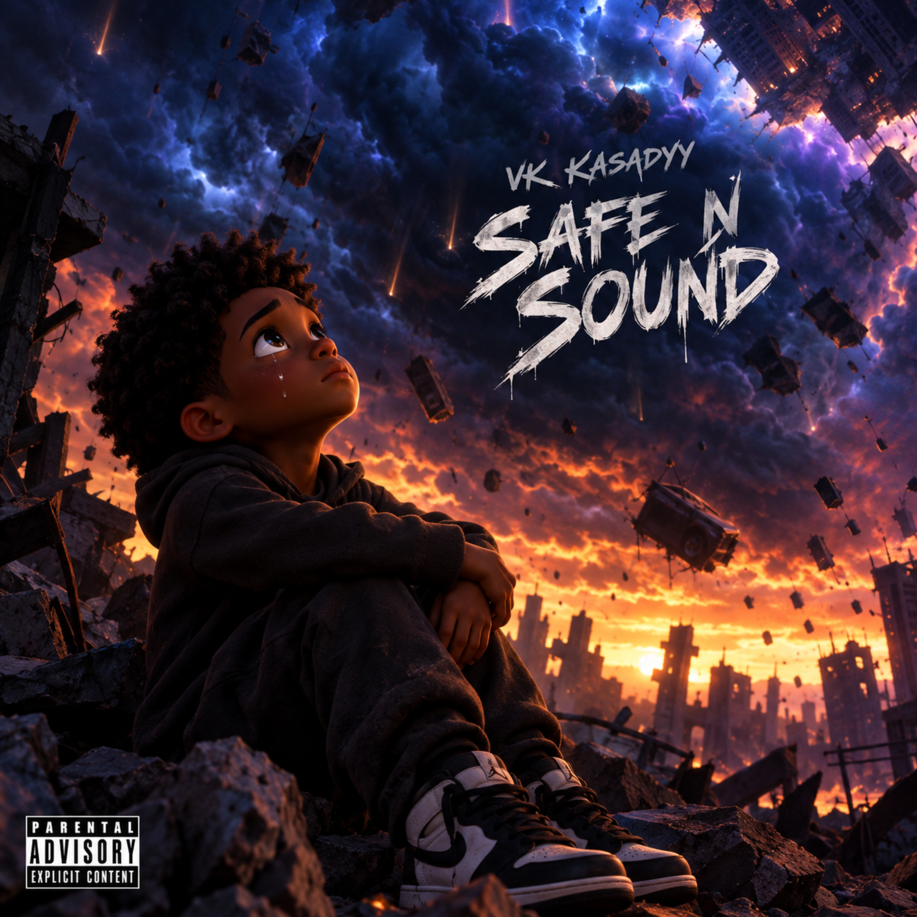 SAFE N SOUND by VK Kasadyy cover art