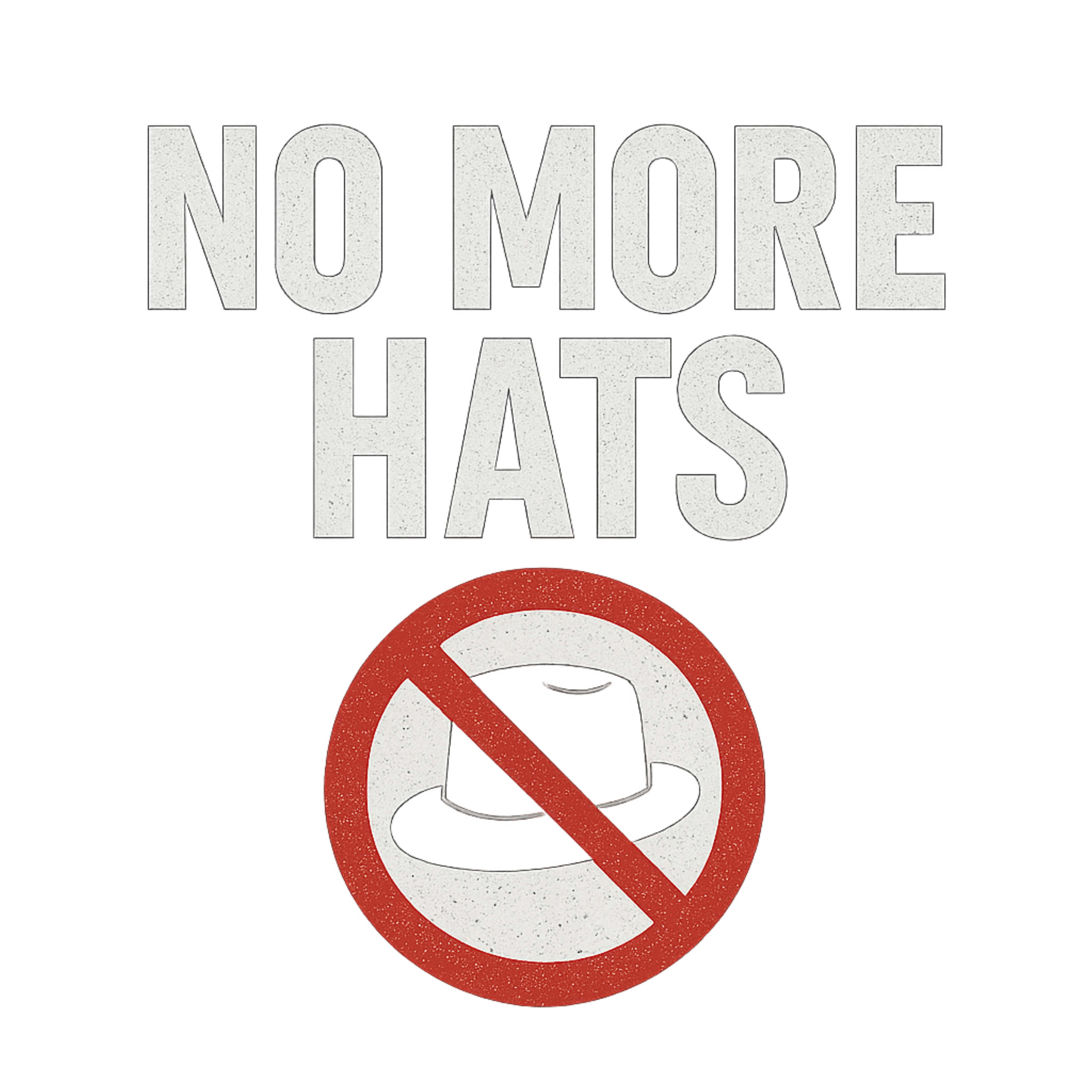 No More Hats artwork